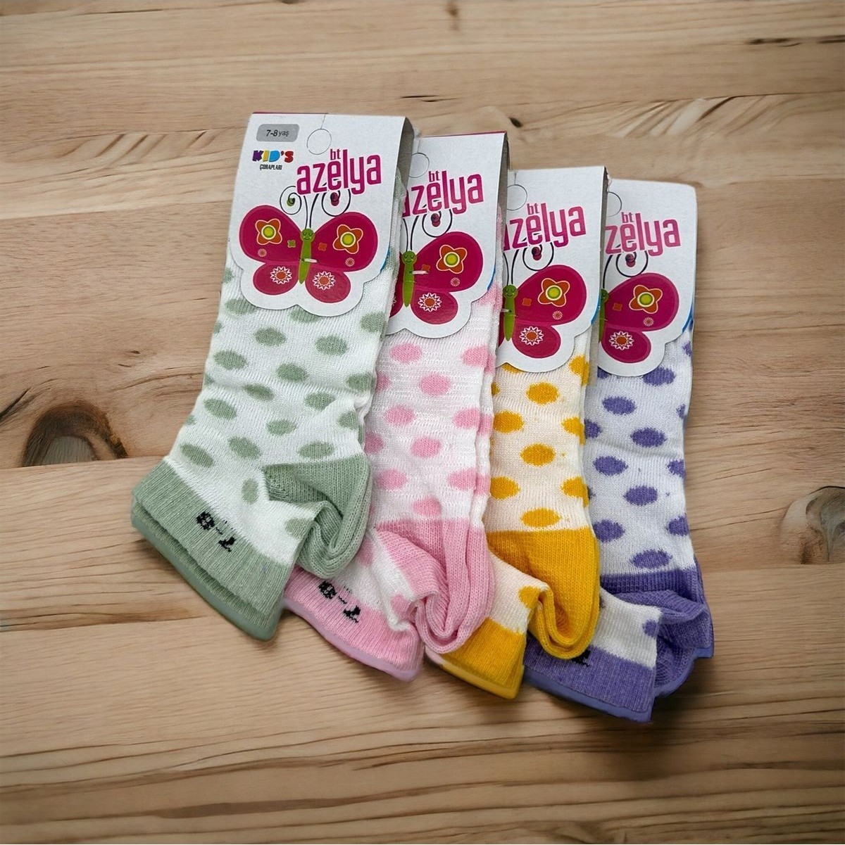 Black Arden Socks Kız Çocuk Çorabı 7-8 Yaş görsel 3