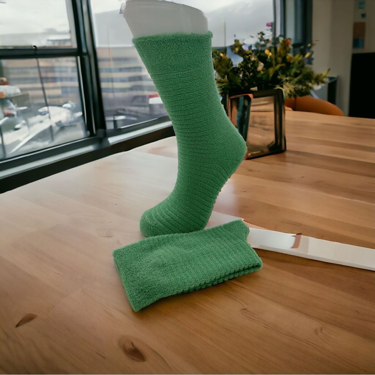 Black Arden Socks 2 Çift Kışlık Bölgesel Havlu Çorap görsel 4