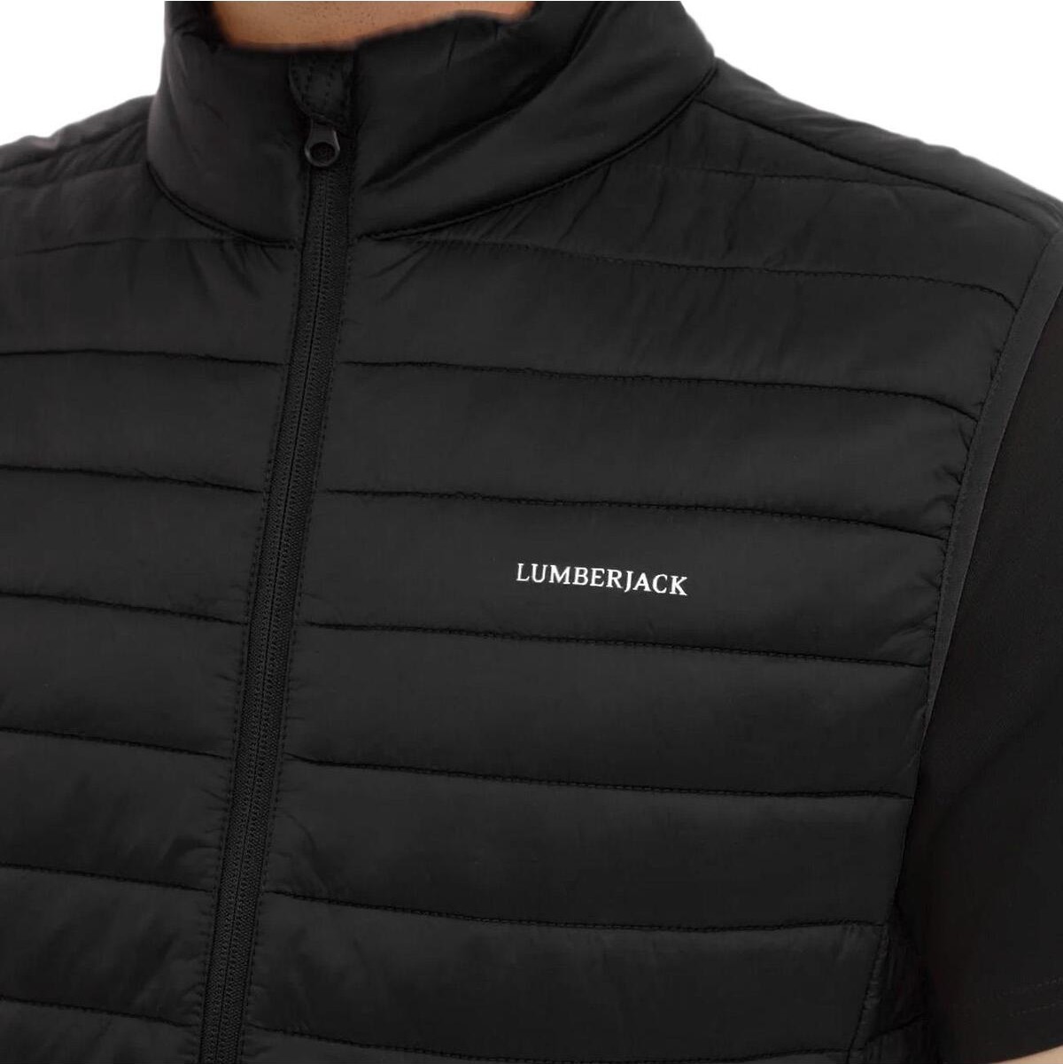 Lumberjack A10168809608010 4M Ml Starvest 4Ow1001 Siyah Erkek Yelek görsel 2