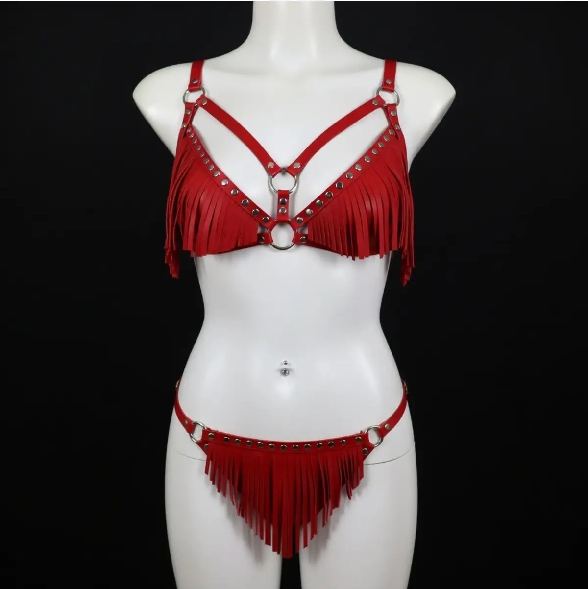 Luna Vanessa Sevgililer Günü Body Deri Jartiyer -2142-SVGI-JA-K-XS