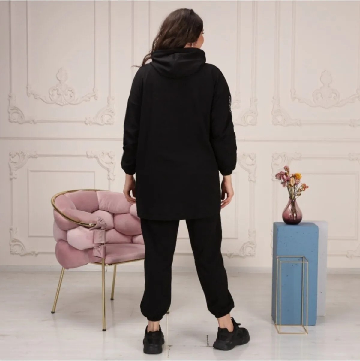 Cng Moda Oversize Model Tesettür Eşofman Takımı görsel 5