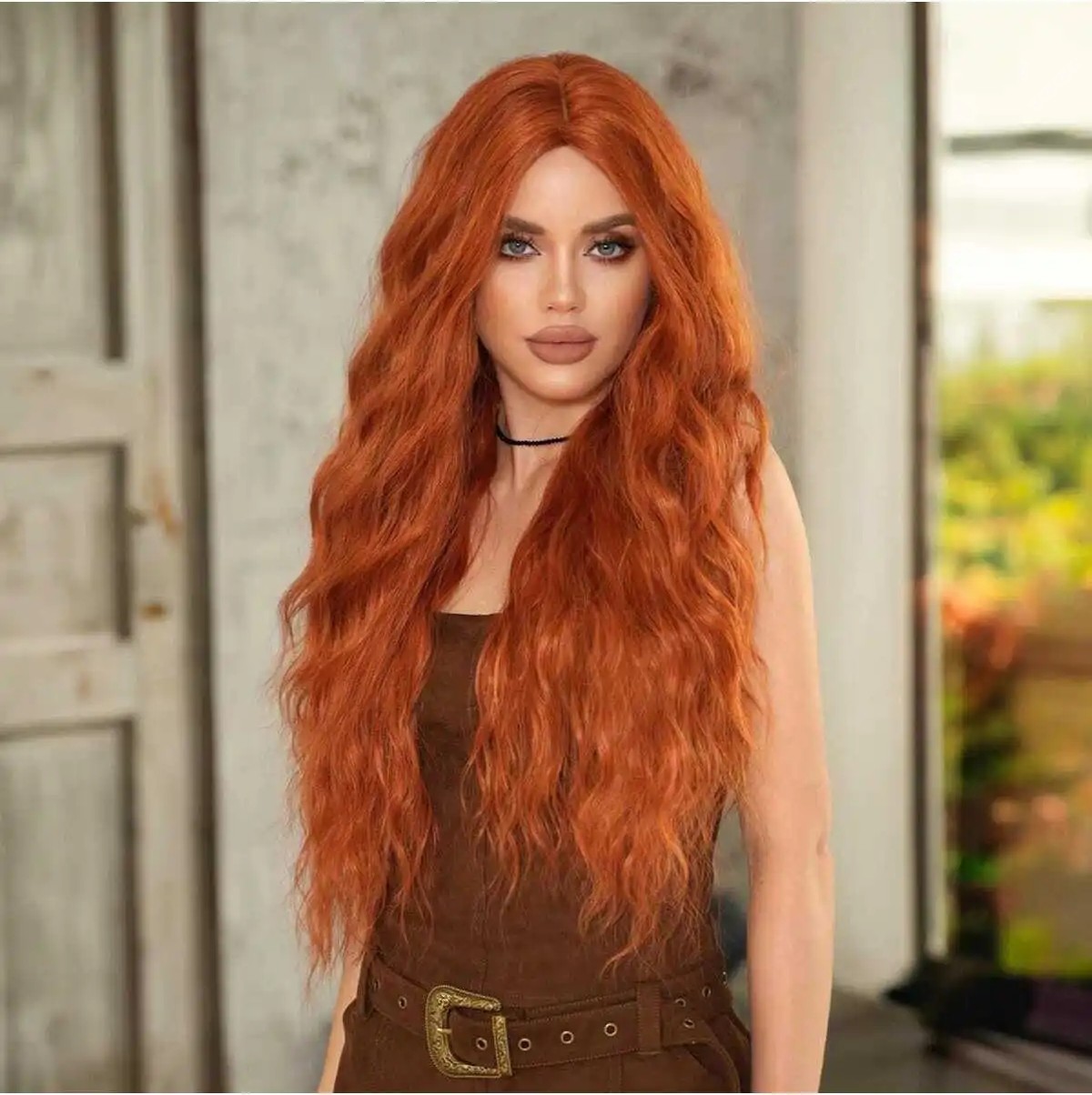 Marsilyan Bakır Afro Dalga Peruk Vip Seri