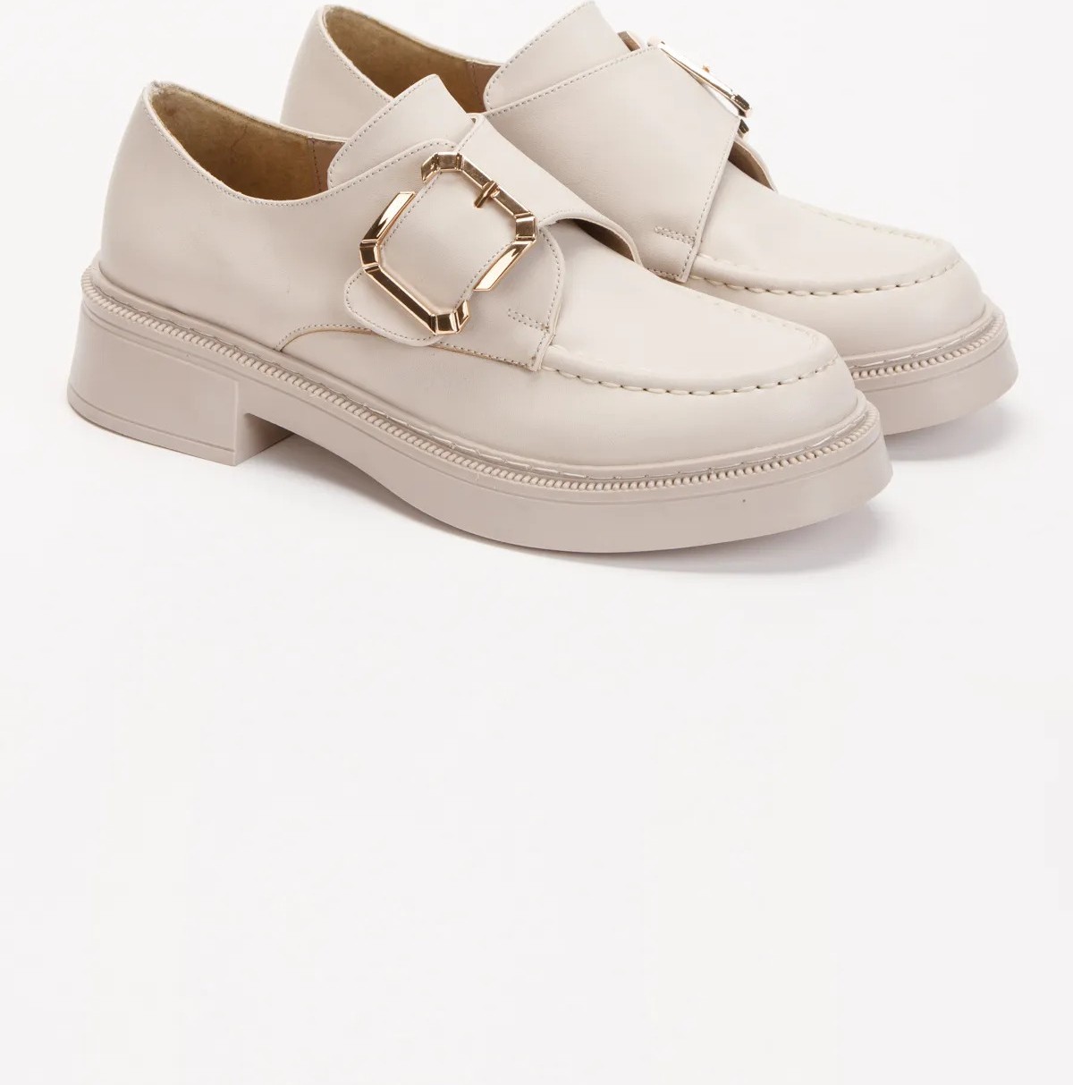 İnyola Shoes Kadın Bant Detaylı Oxford Ayakkabı 4053 görsel 7