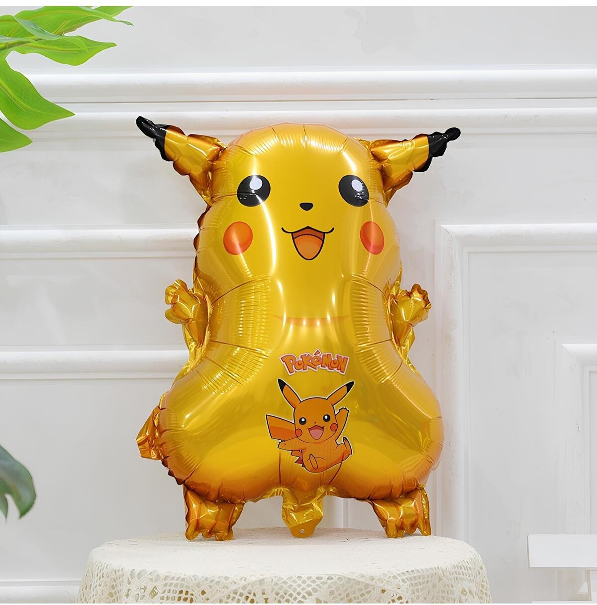 Feyza Design 3 Yaş Doğum Günü Balon Seti Pikachu Konsept Gri Renkli görsel 2