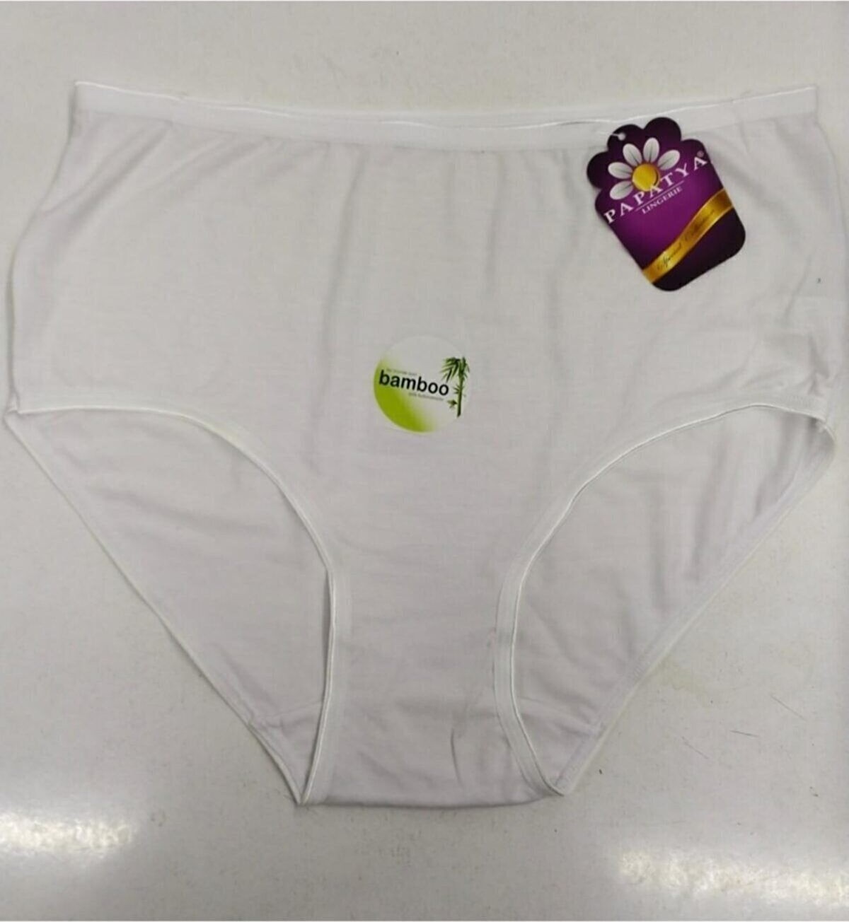 Bonbonetti Chocolate Baby&Kids Kadın Yüksek Bel Bambu 6'lı 6 Adet %100 Pamuklu Modal Külot Extra Rahat Alt Çamaşır