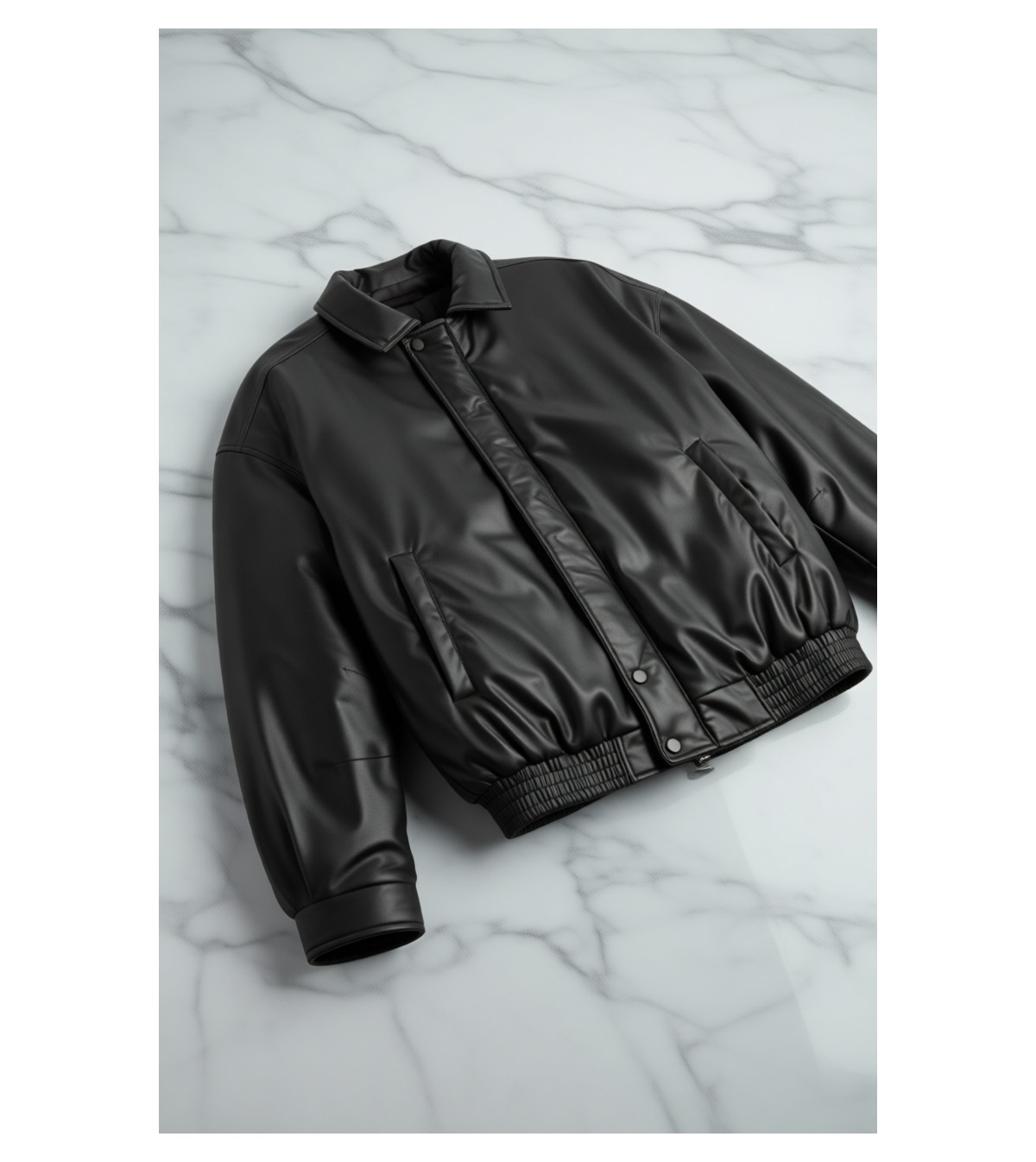 Baselco Unisex Yeni Sezon Kapitone Dolgulu Oversize Vintage görsel 4