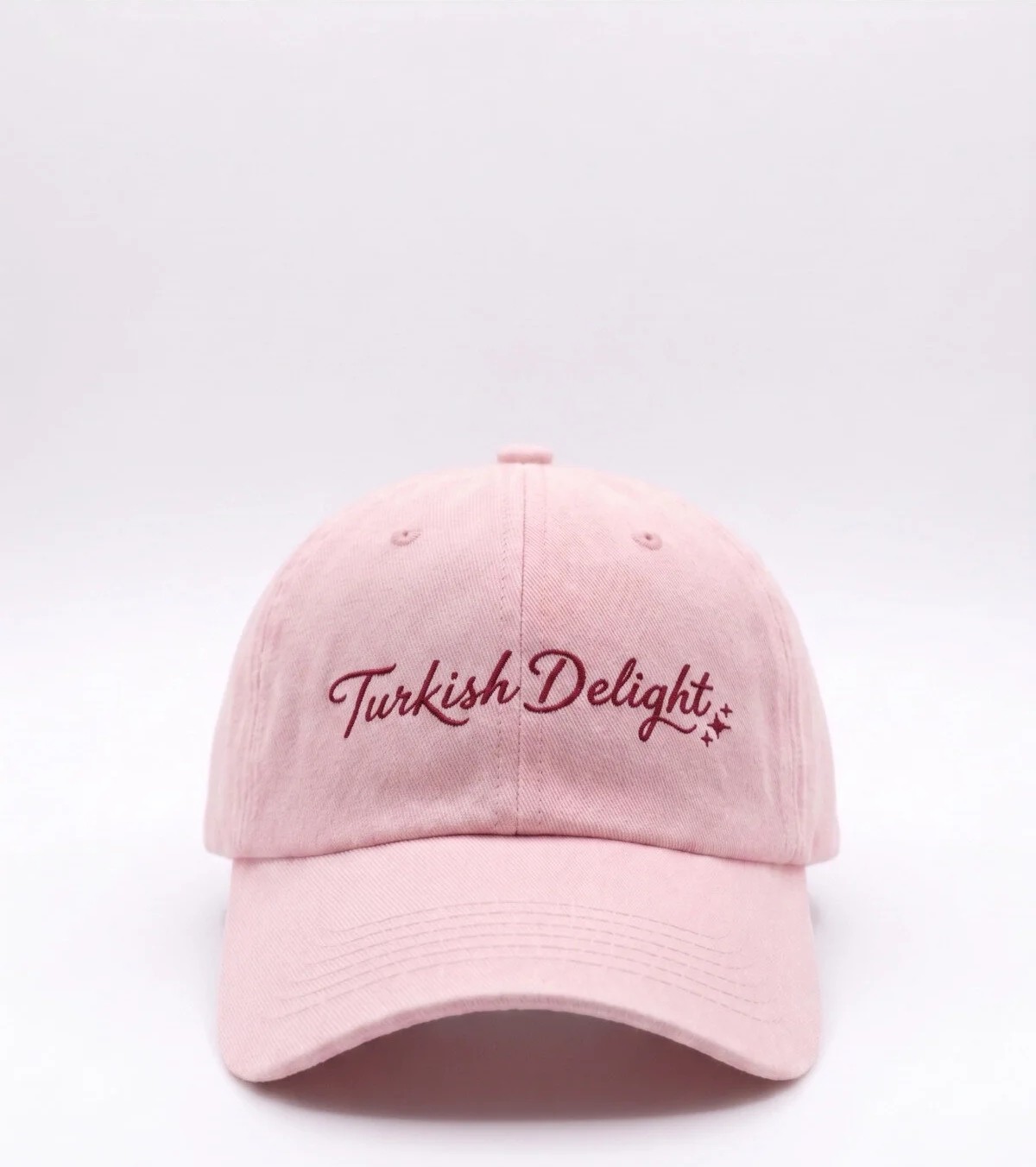 BarsDepo Turkish Delight Nakışlı Yıkamalı Şapka & Kep