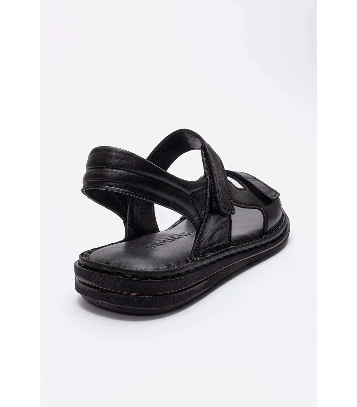 Dericlub Erkek Bantlı Sandalet Gerçek Deri Dc 1215 Taba görsel 4