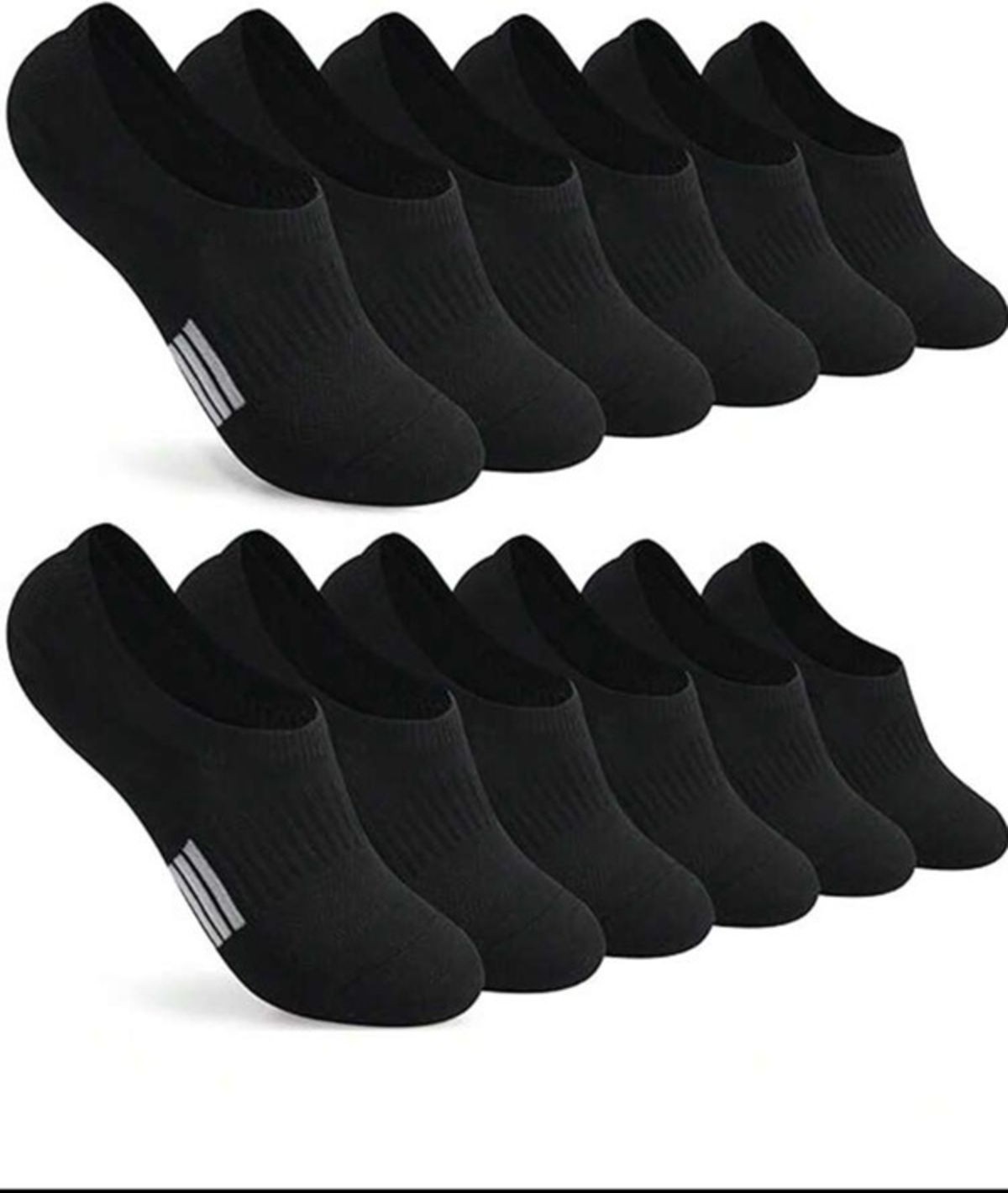 Black Arden Socks Günlük Kullanım Için Pamuklu Babet Çoraplar 5'li