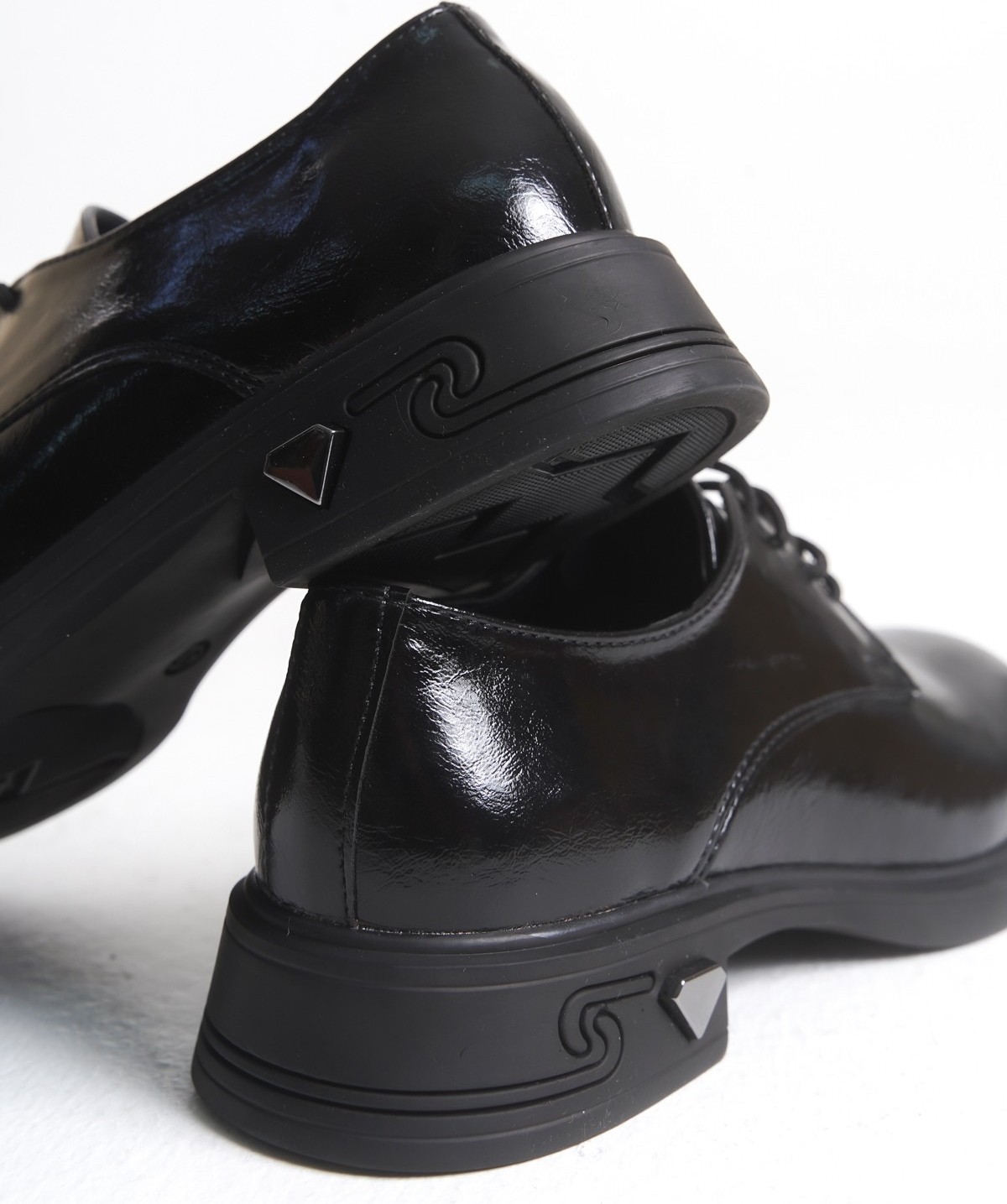 Luuq Shoes Apex Bağcıklı Rugan Kadın Oxford Ayakkabı görsel 4