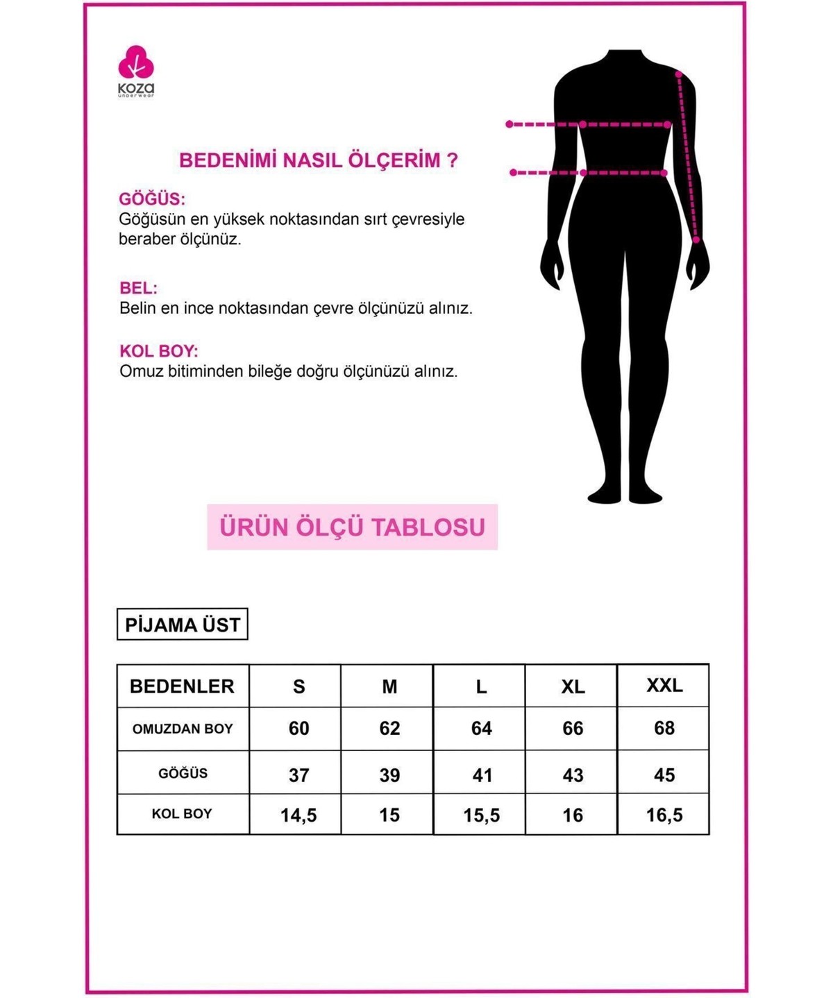 Koza İç Giyim Kadın Kısa Kollu Likralı Pamuklu Yarım Balıkçı Body görsel 5