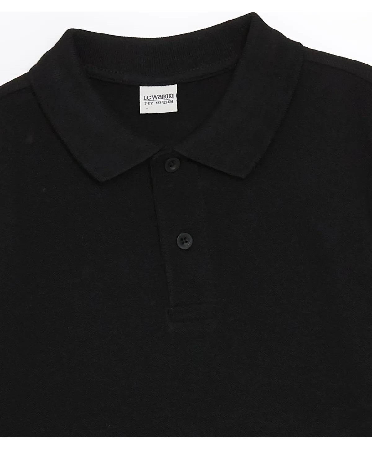 LC Waikiki Lcw Kids Polo Yaka Erkek Çocuk Tişört (W5) görsel 8