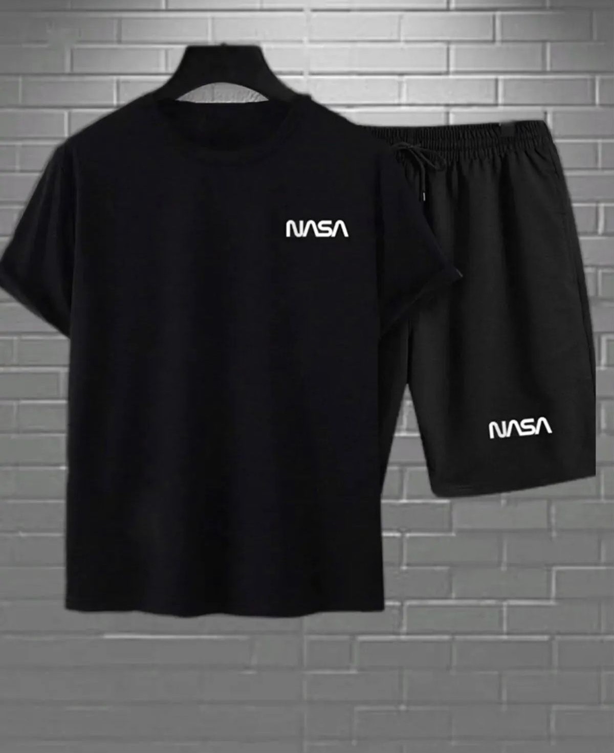 Yoho Sport Oversize T-Shirt Paris Baskılı Ünisex Yazlık T-Shirt ve Şort 2 Li Set Combin Takım görsel 6