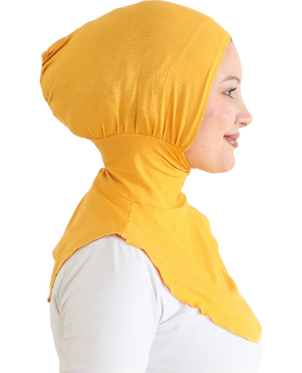 Modish Group Kadın Boyunluklu Hijab Tesettür Pratik Spor Bone - Açık Pembe görsel 2