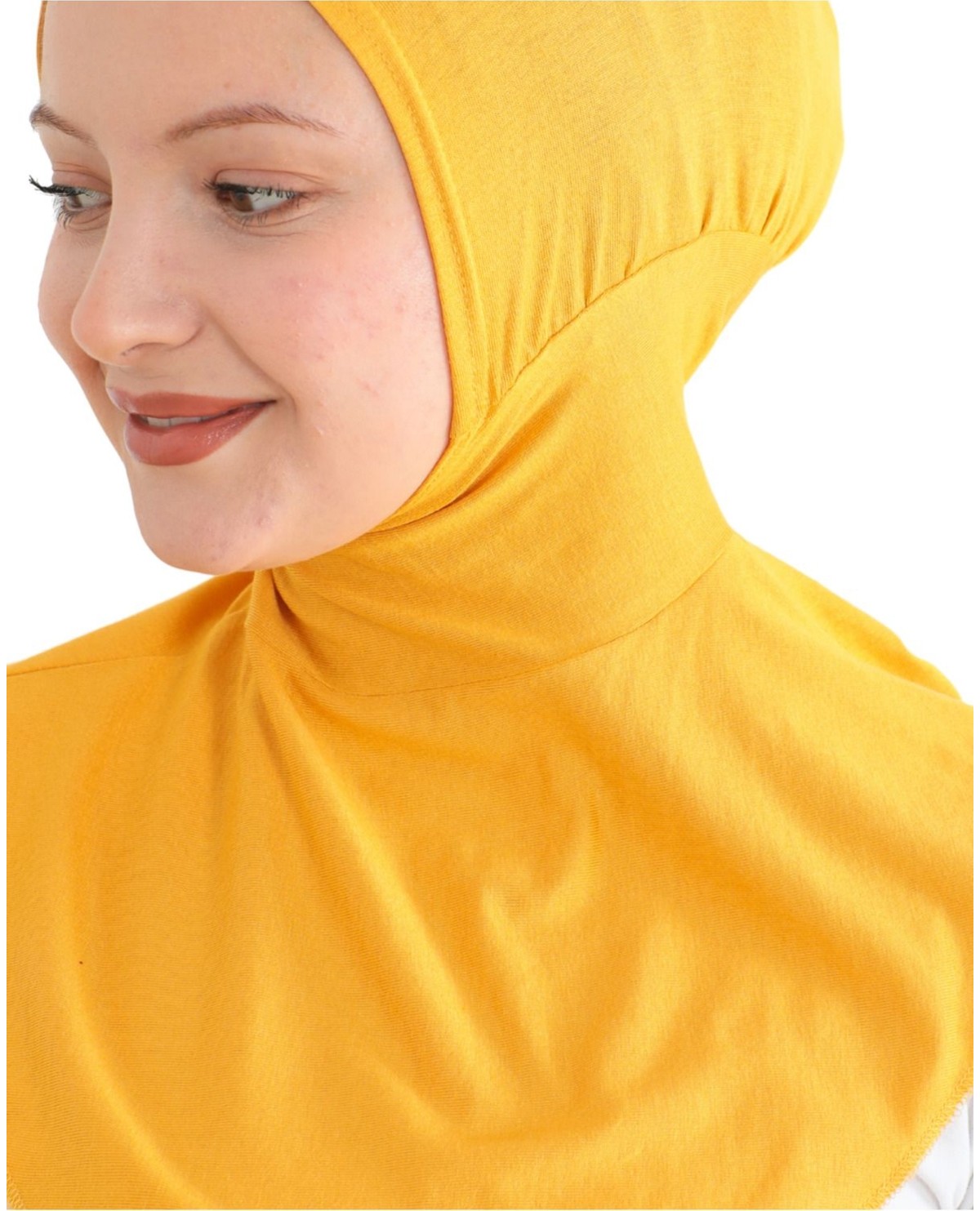 Modish Group Kadın Boyunluklu Hijab Tesettür Pratik Spor Bone - Açık Pembe görsel 4