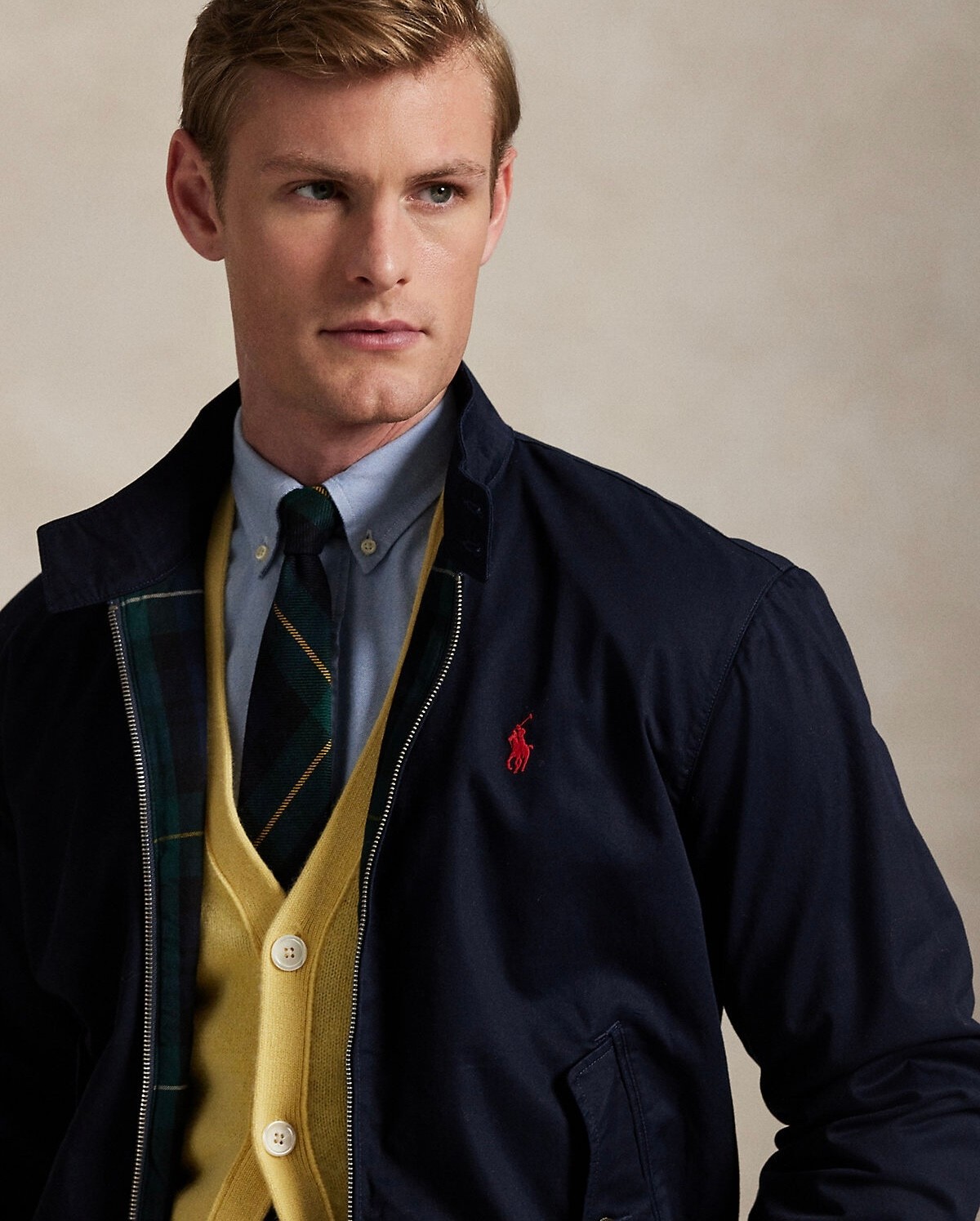 Ralph Lauren Bedford Gabardin Ceket görsel 5