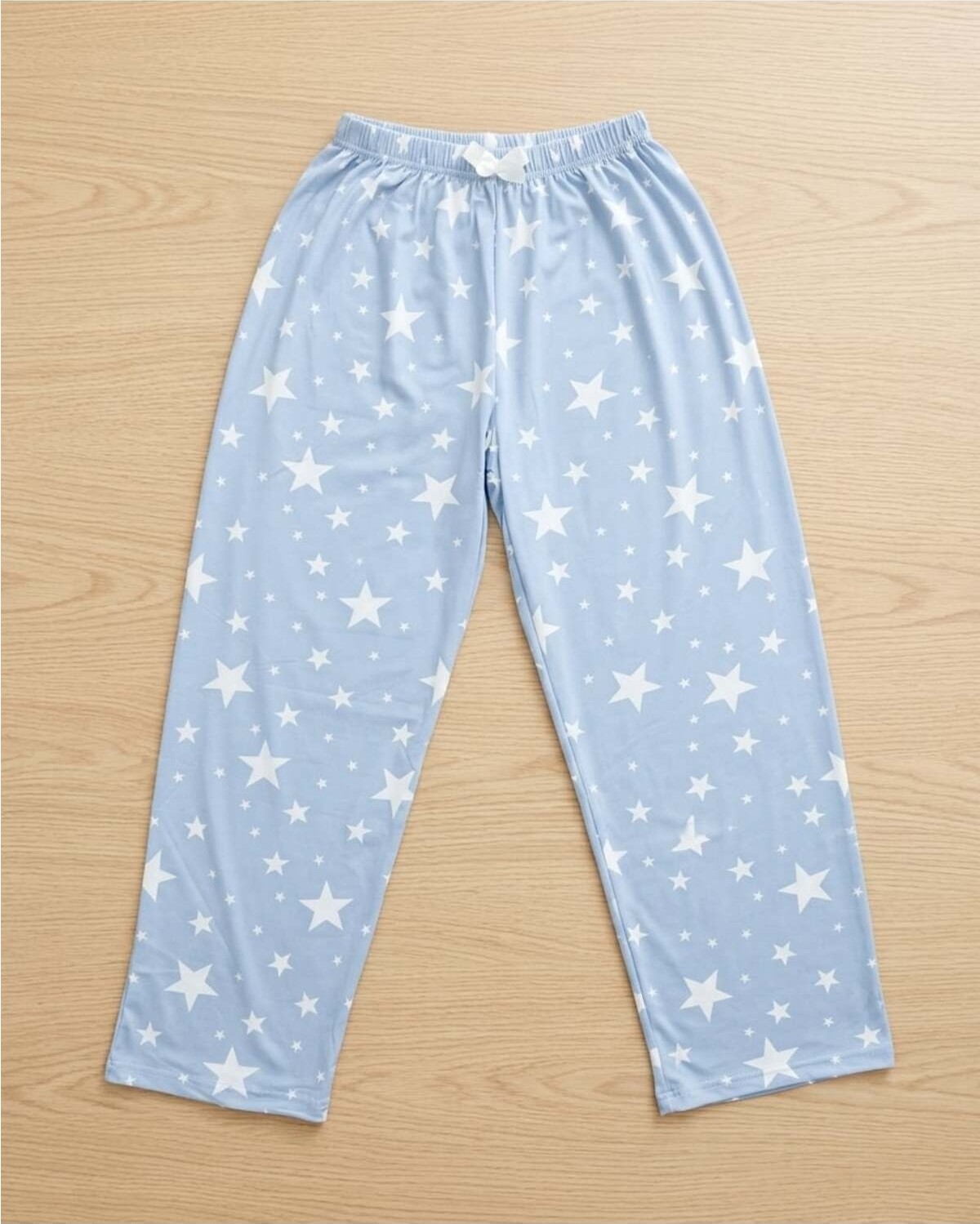 Aura Collections Kadın Büyük Beden Pamuklu Pijama Altı Lastikli Bel Rahat Kesim Battal Boy Soft Örme görsel 8