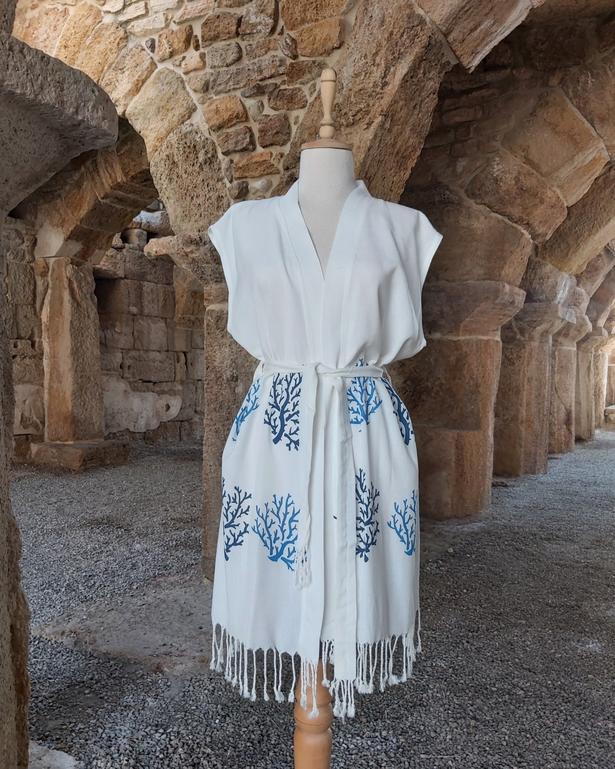 Toker Home Collection Peştemal Kimono