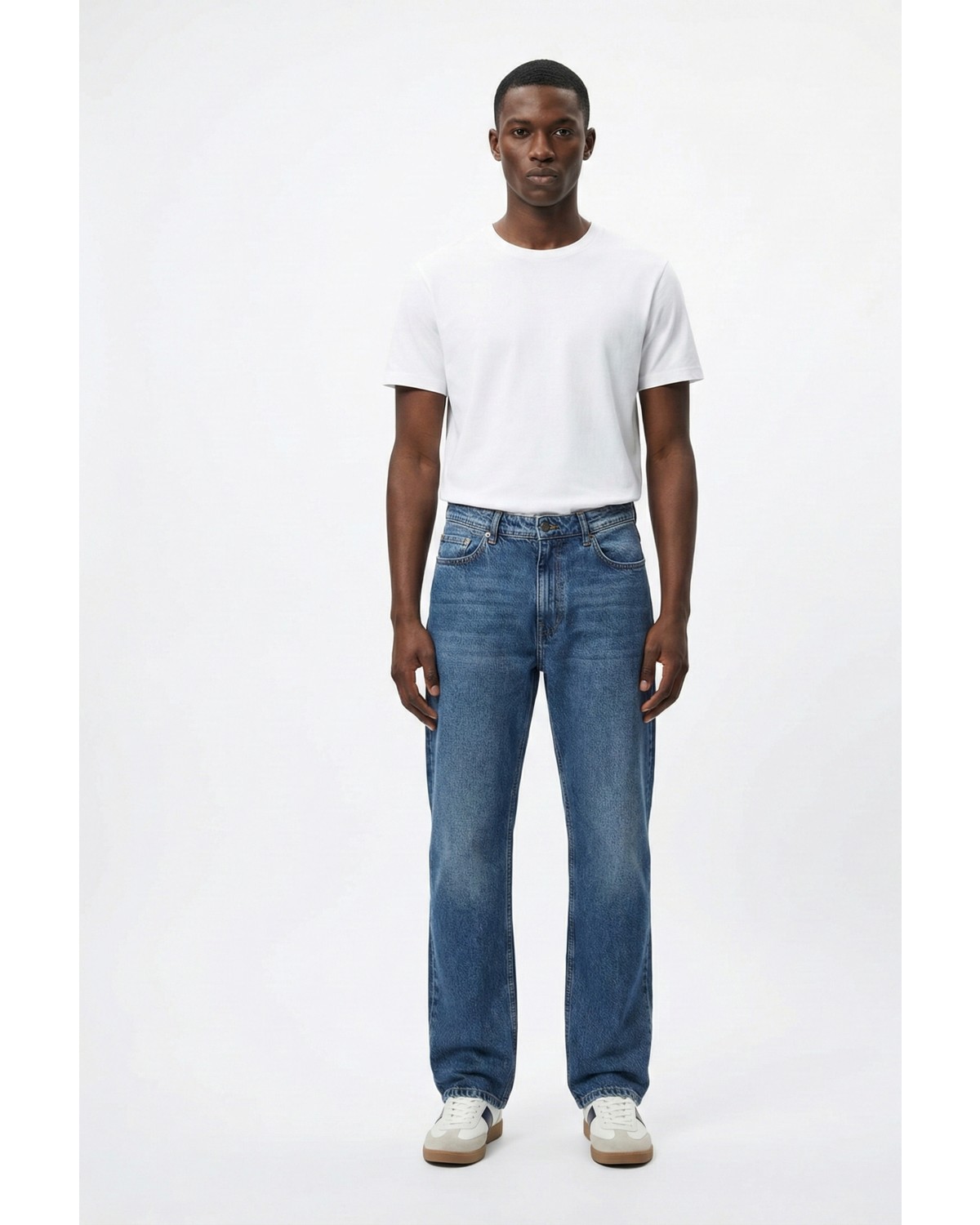 Rafaelli Gentleman Erkek Baggy Fit Geniş Paça Denim Kot Pantolon görsel 3