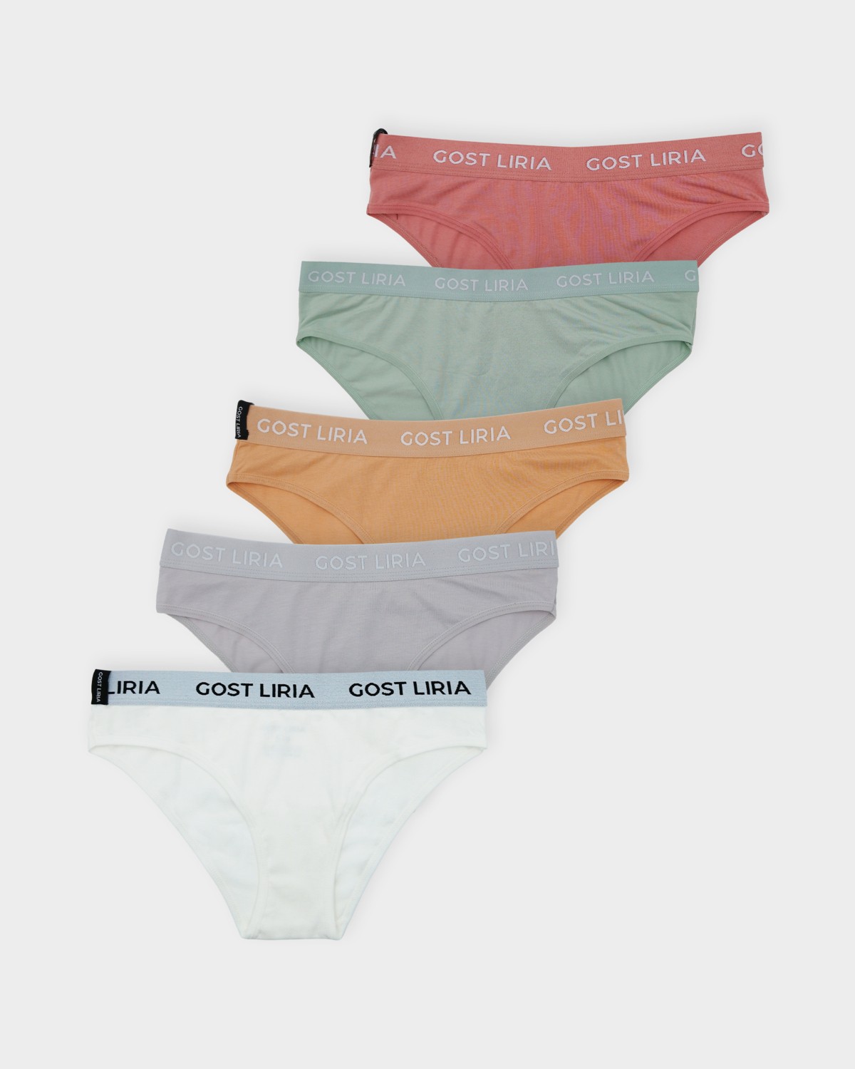 GOST LİRİA Eva Slip Külot 5 Li Paket - Çok Renkli
