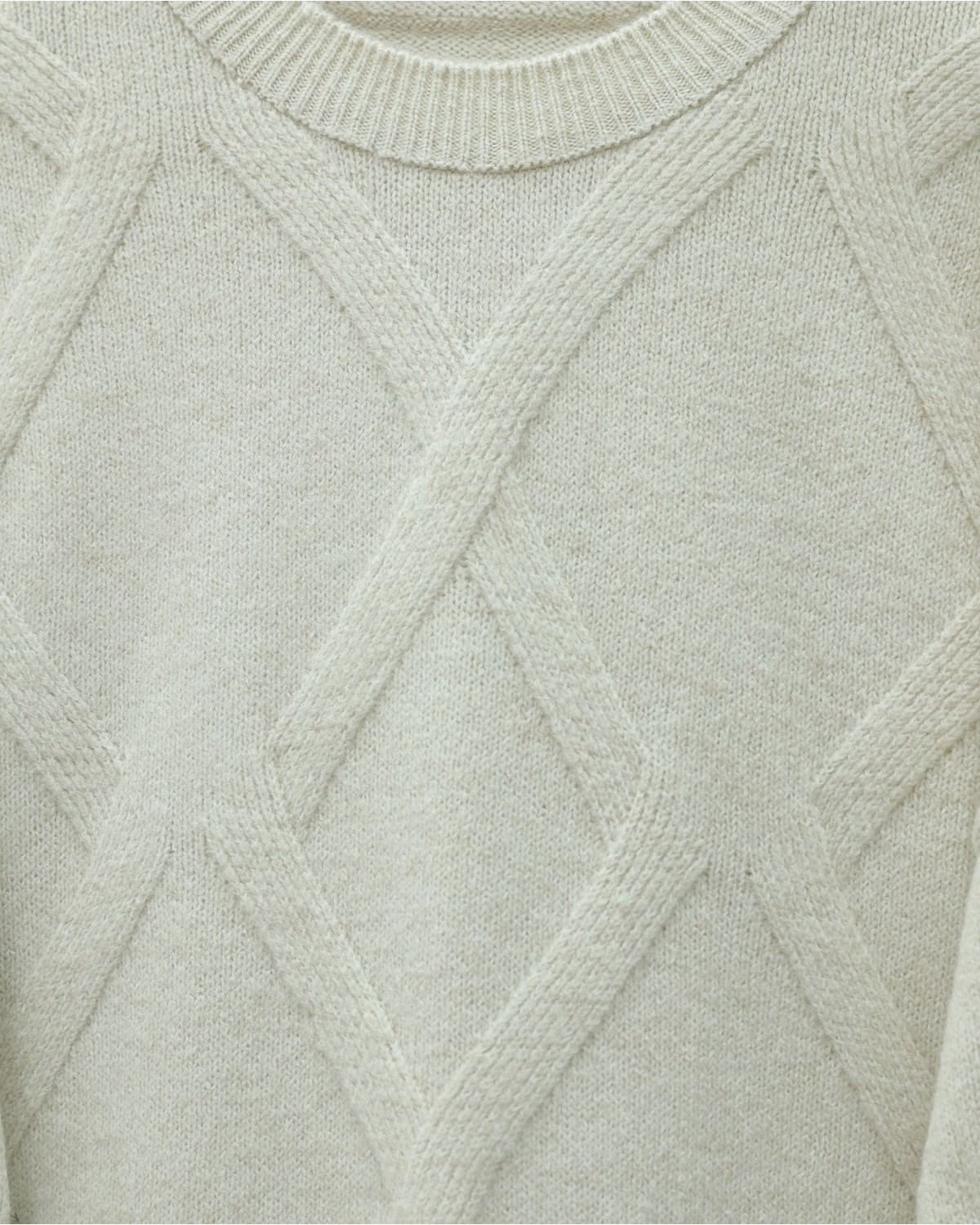 Moda Morfo Baklava Desenli Yumoş Triko Tunik -Gri görsel 4