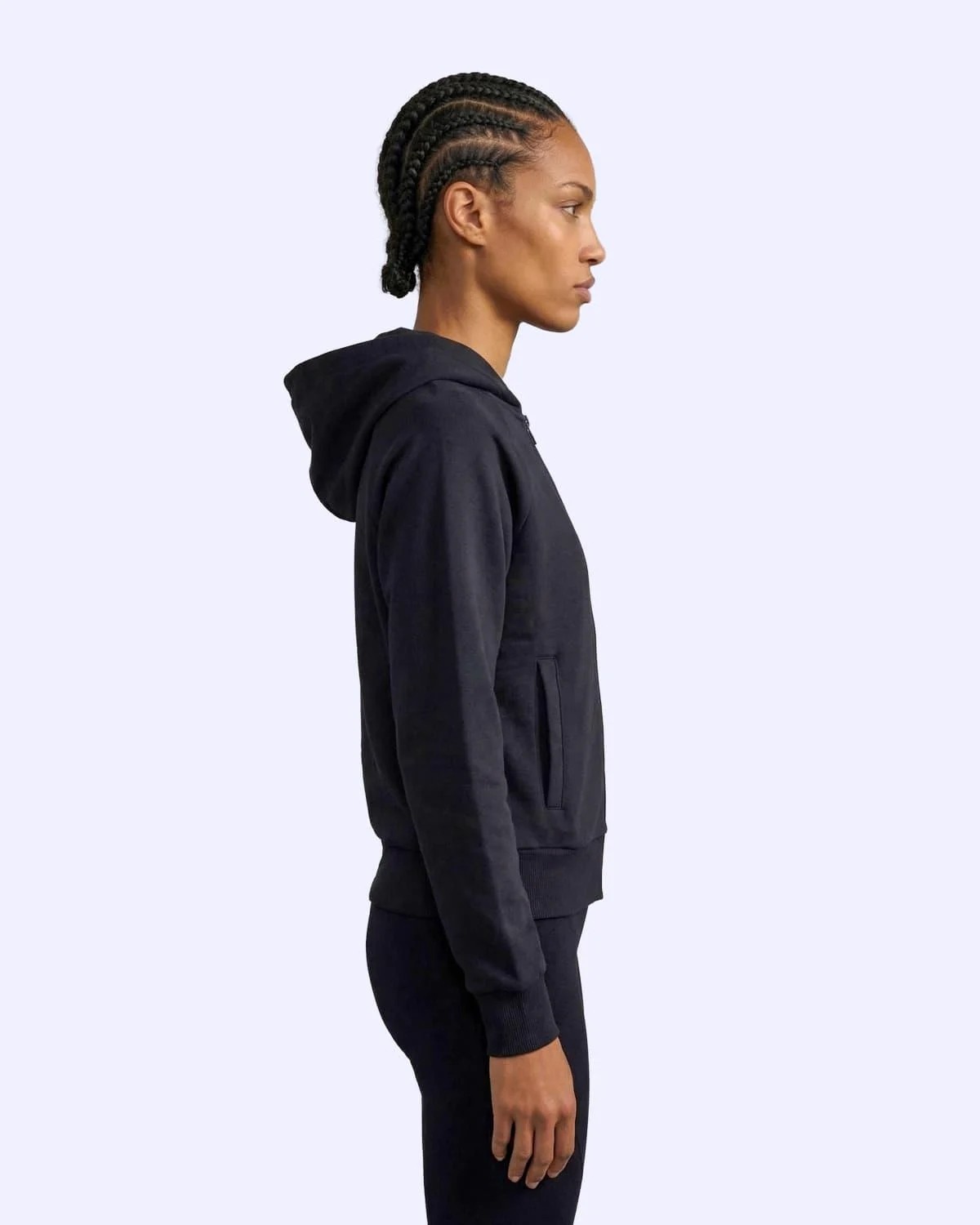 Kappa Milas Full Zip Kadın Yeşil Regular Fermuarlı Eşofman Üstü görsel 2