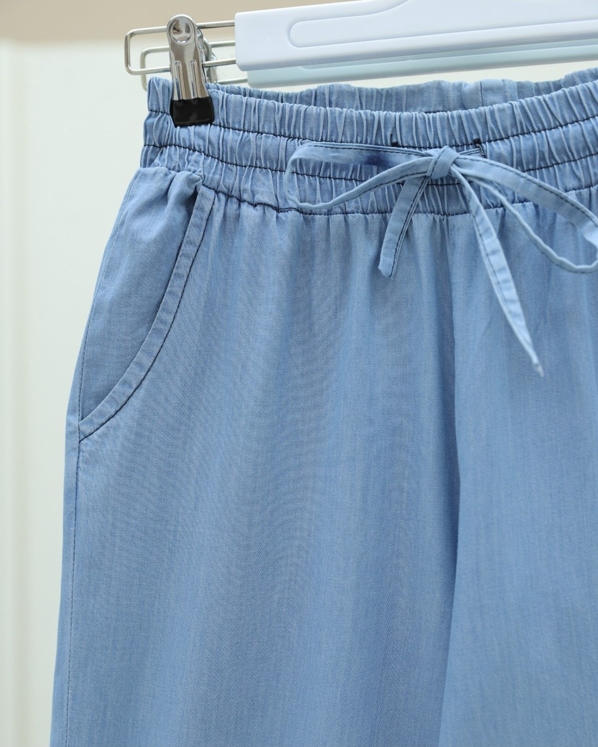 Moda Morfo Duble Paça Yıkamalı Soft Kot Pantolon -Buz Mavi görsel 2