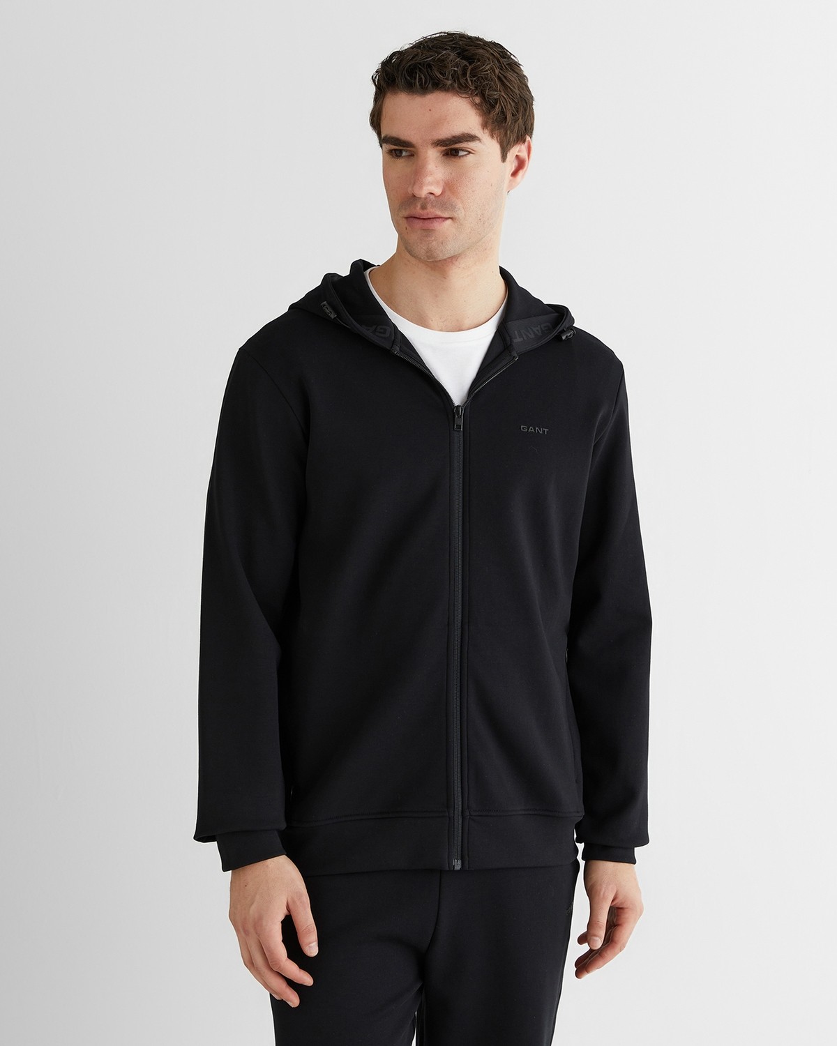 Gant Erkek Siyah Fermuarlı Hırka 2526146T.5