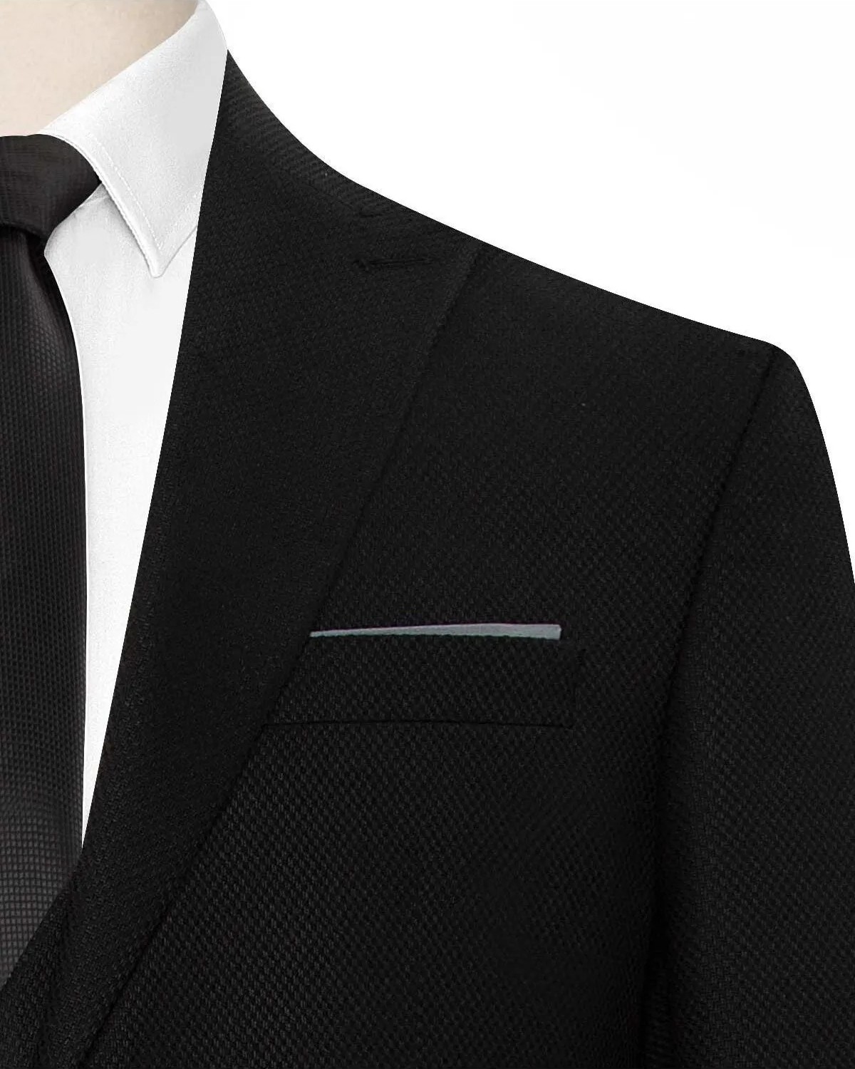 Süvari Slim Fit Siyah Yelekli Takım Elbise Erkekler İçin Şık ve Modern Tasarım görsel 6
