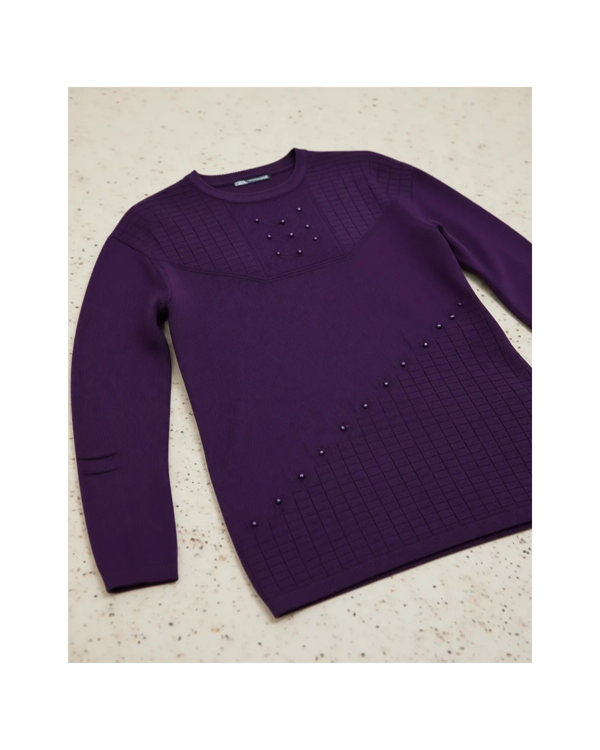 Fresh Moda Kadın Triko Kışlık Orta Yaş Günlük Anne Bluz Kazak görsel 8