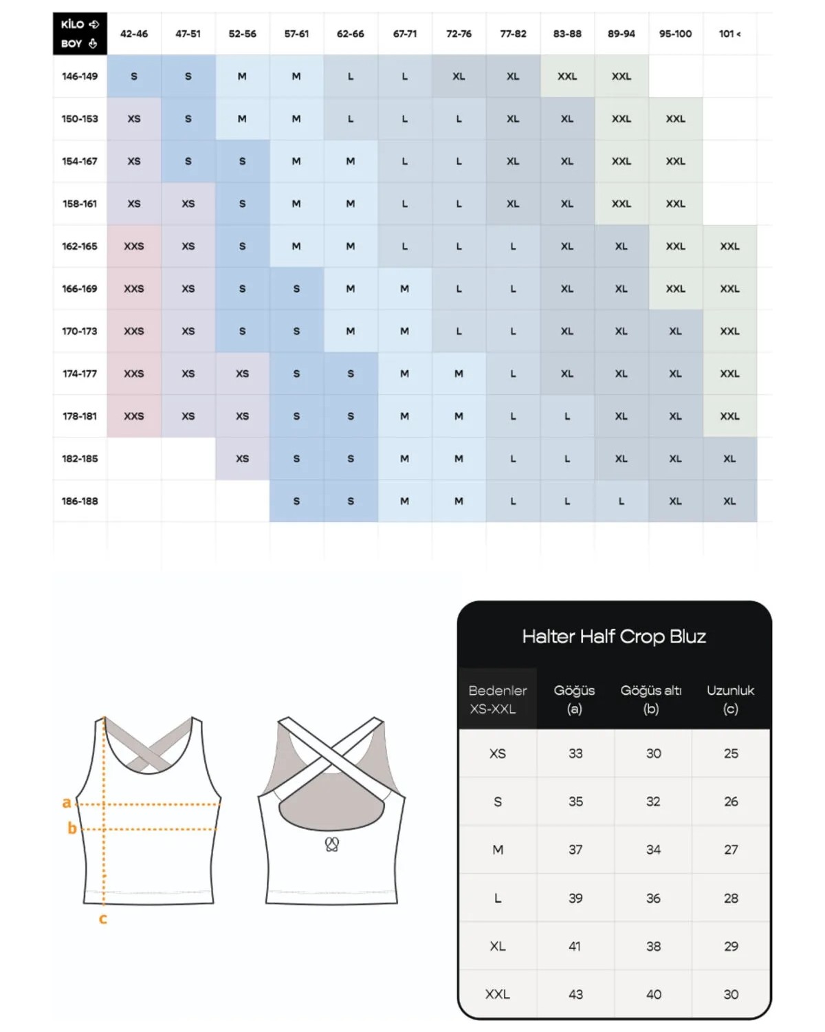 Ayma Active Kadın Kahverengi Halter Half Crop Bluz - EcoVero™ Viskoz, İç Sütyenli, Göğüs Pedli, Halter Yaka, Crop Spor Bluz görsel 6