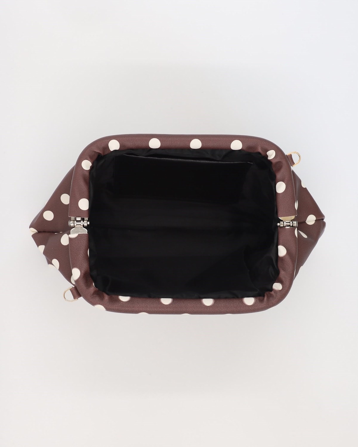 Laletto Bags Kadın Puantiyeli Clutch Çanta görsel 4