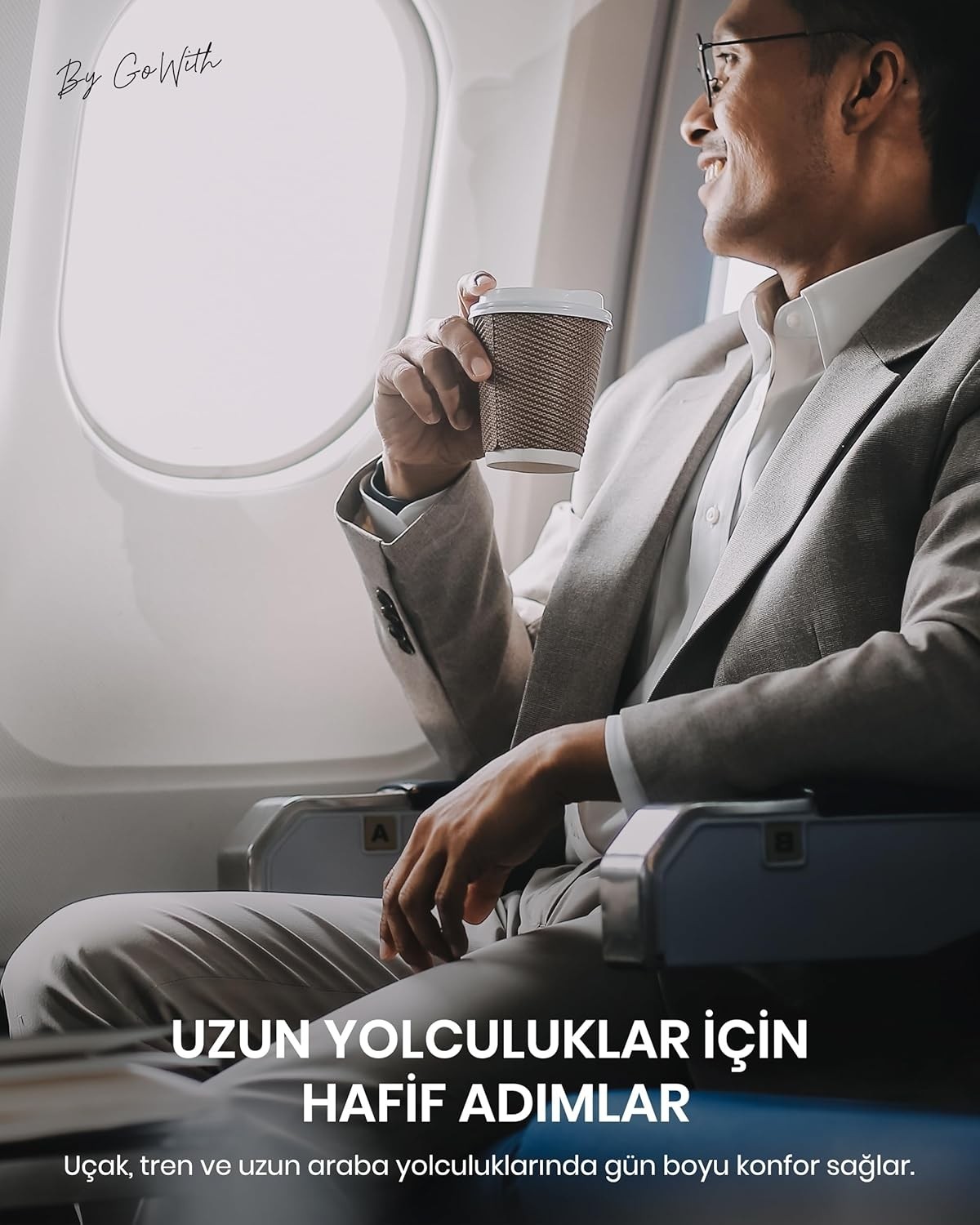Gowith Erkek ve Kadın Için Renkli Bambu (15-20 mm Hg) Basınçlı Uçuş Seyahat Çorabı 3590 görsel 5