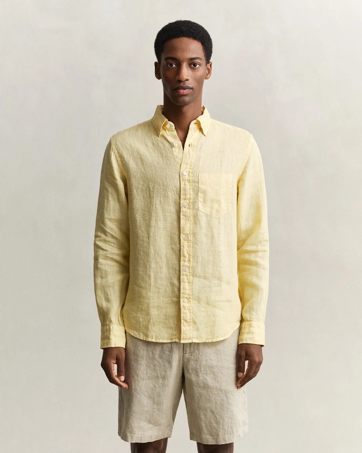Gant Keten Slim Fit Gömlek görsel 4