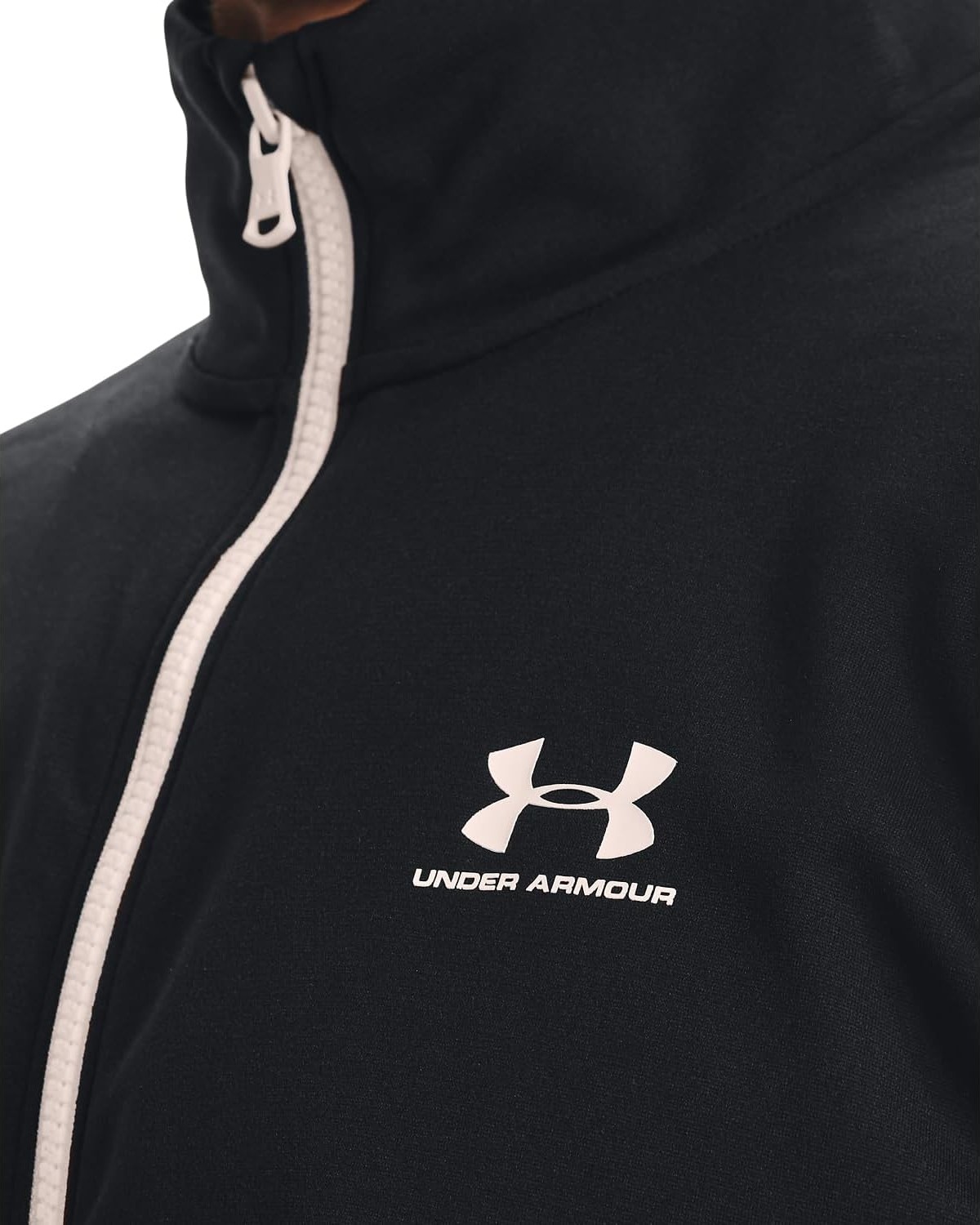 Happy Trend Under Armour 1329293 Sportstyle Tricot Jacket Siyah Erkek Ceket görsel 3