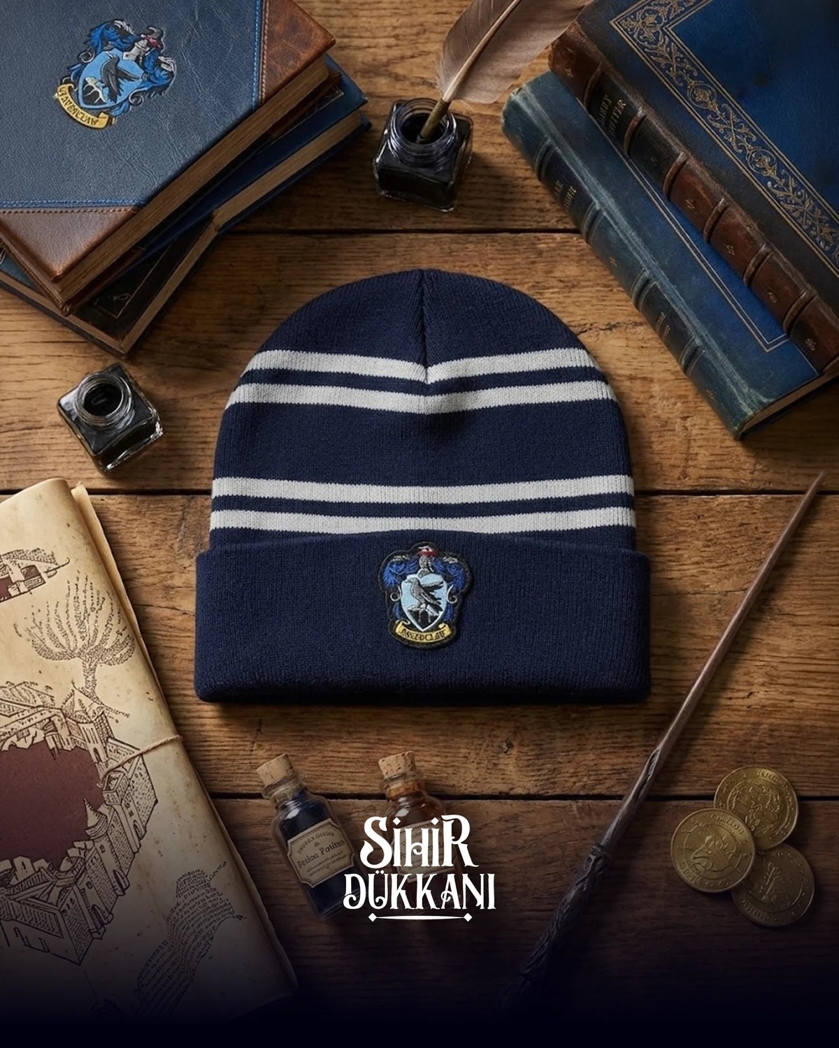 Sihir Dükkanı Harry Potter Bere - Ravenclaw görsel 2