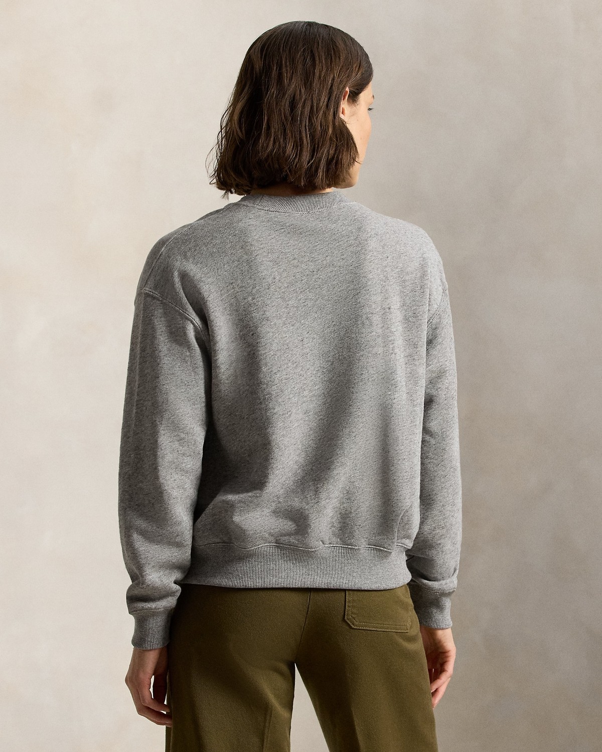 Polo Ralph Lauren Bisiklet Yaka Kadın Sweatshirt görsel 3
