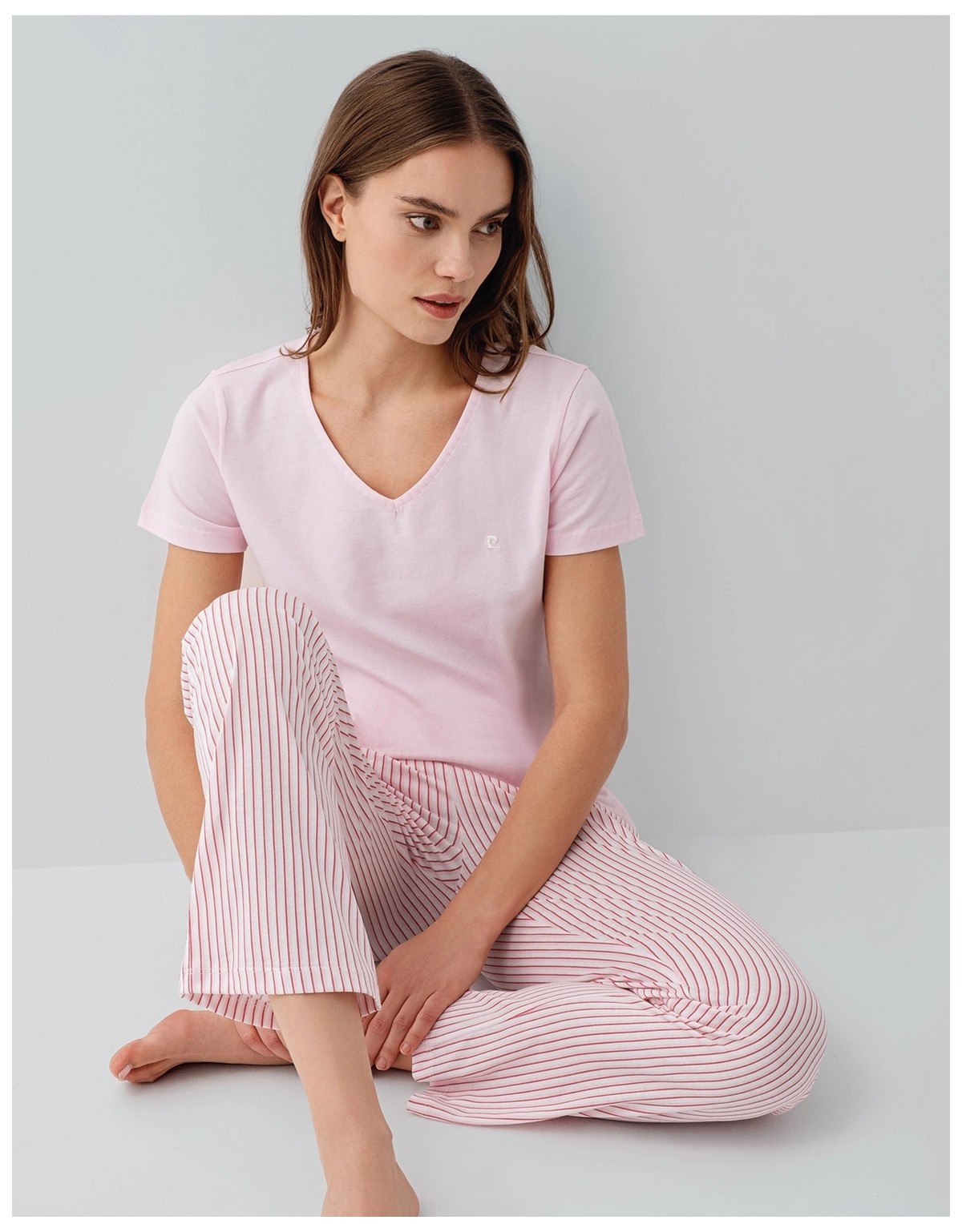 Pierre Cardin 9202-S Kısa Kol Pijama Takımı
