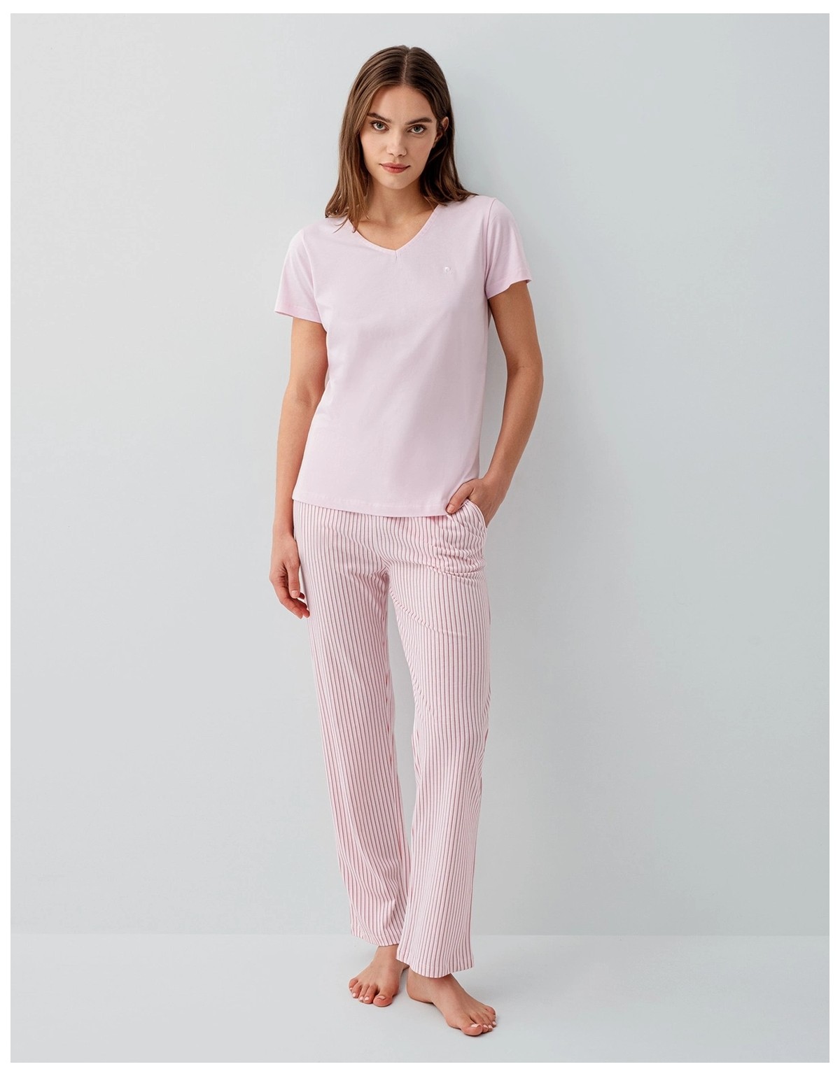 Pierre Cardin 9202-S Kısa Kol Pijama Takımı görsel 2