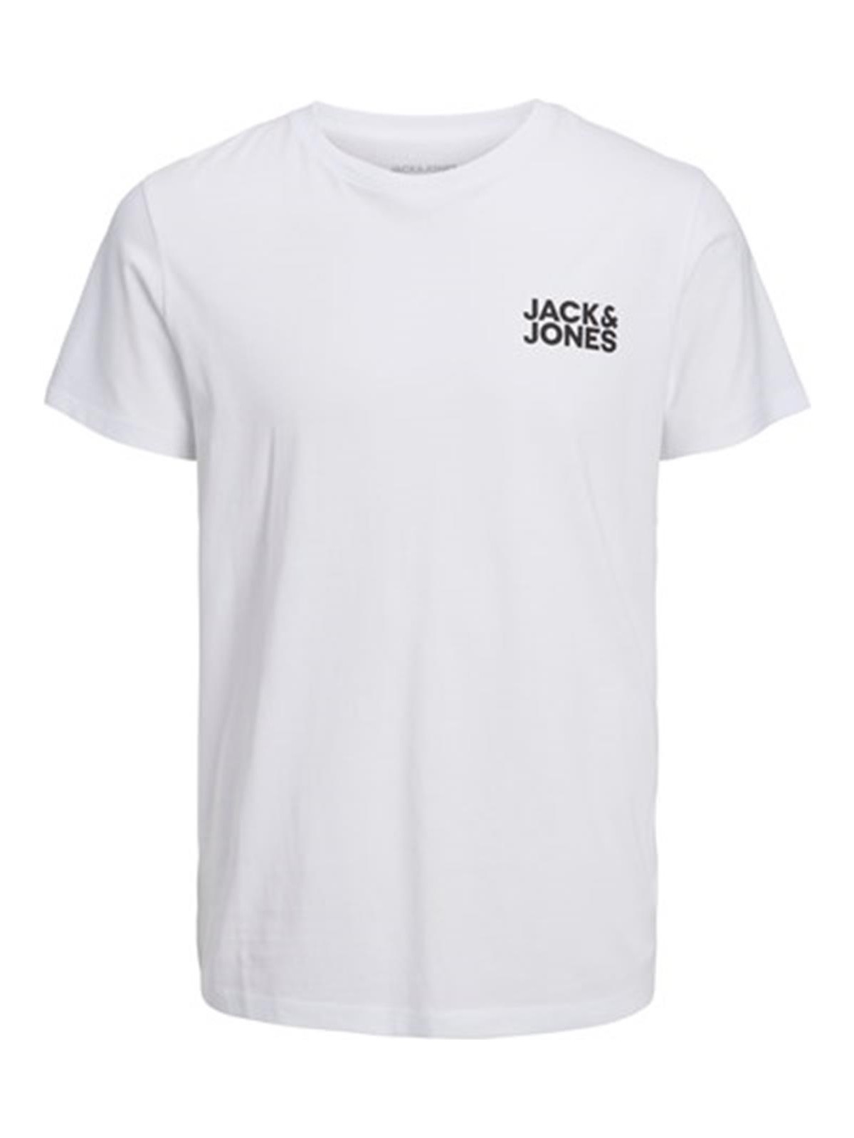Jack & Jones Erkek Bisiklet Yaka Logolu Tisört - Corplogo görsel 7