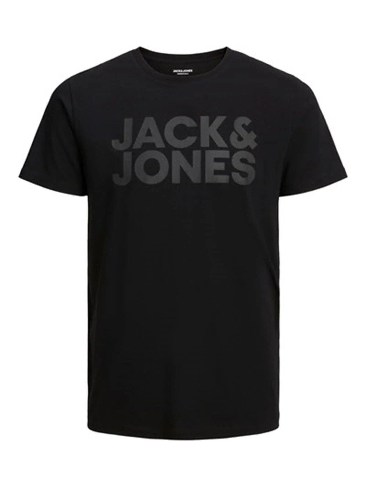Jack & Jones JJECORP LOGO TEE SS O-NEC Siyah Erkek Kısa Kol T-Shirt görsel 7