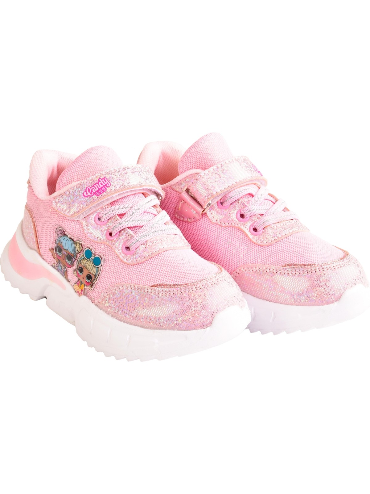 ModaOnn Lolkız Çocuk Hafif Taban Lila Spor Ayakkabı Sneakers