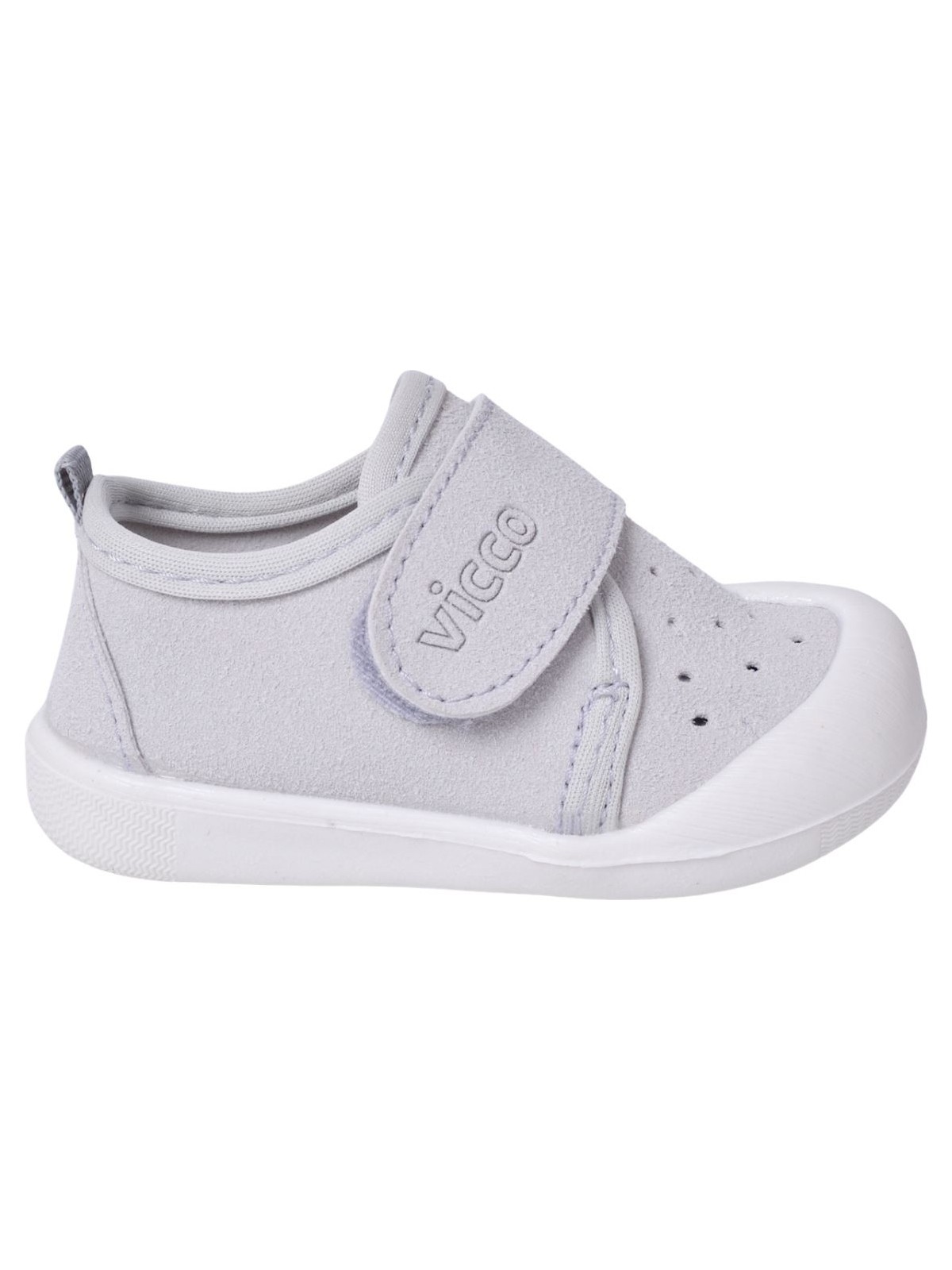 Vicco Pembe İlk Adım Ayakkabısı Kız Çocuklar İçin Tekstil Malzemeden Düz Tabanlı Güvenli Tasarım - Görsel 4