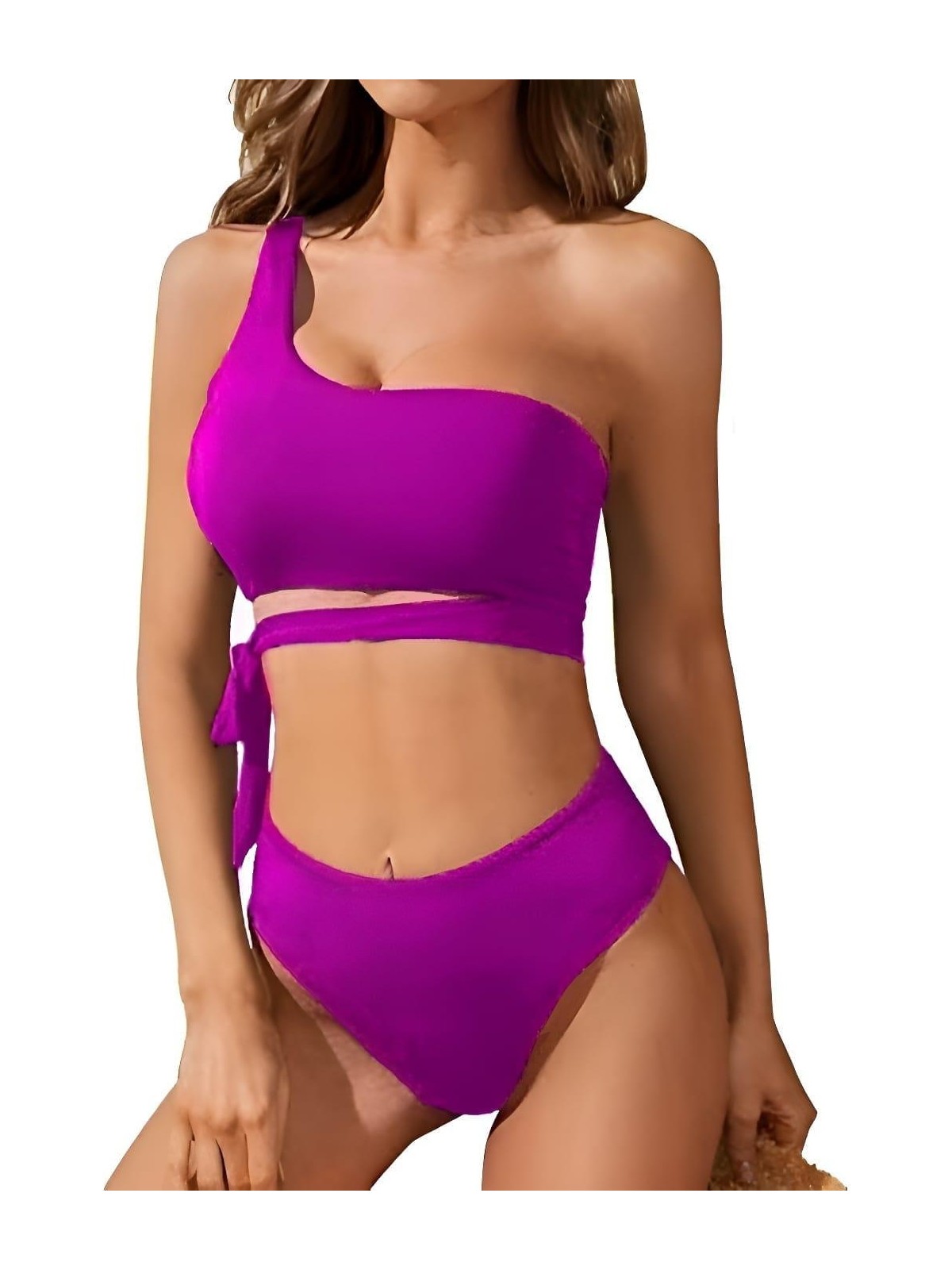 Deep Beach YANDAN BAĞLAMALI BİKİNİ TAKIM DB200706BT - Görsel 9