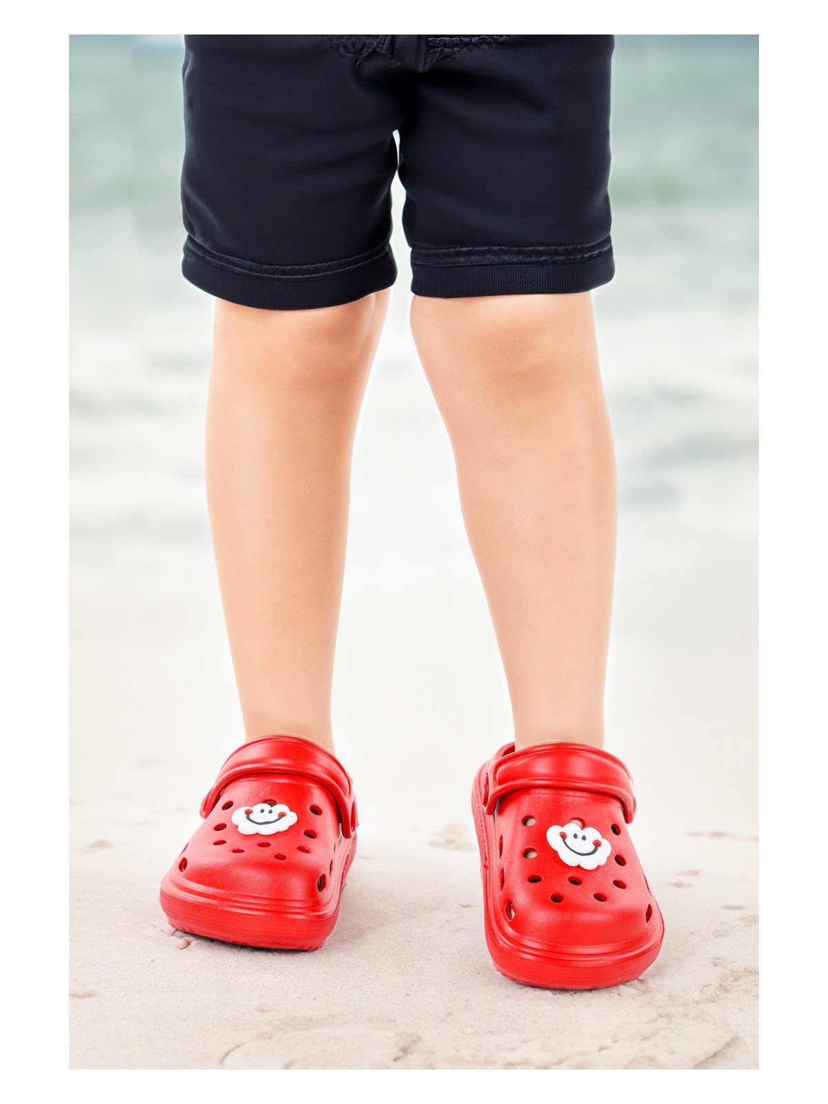 Kiko Kids Eva Plaj Havuz Okul Kreş Erkek Çocuk Terlik Twg 755 Saks Mavi - Görsel 6