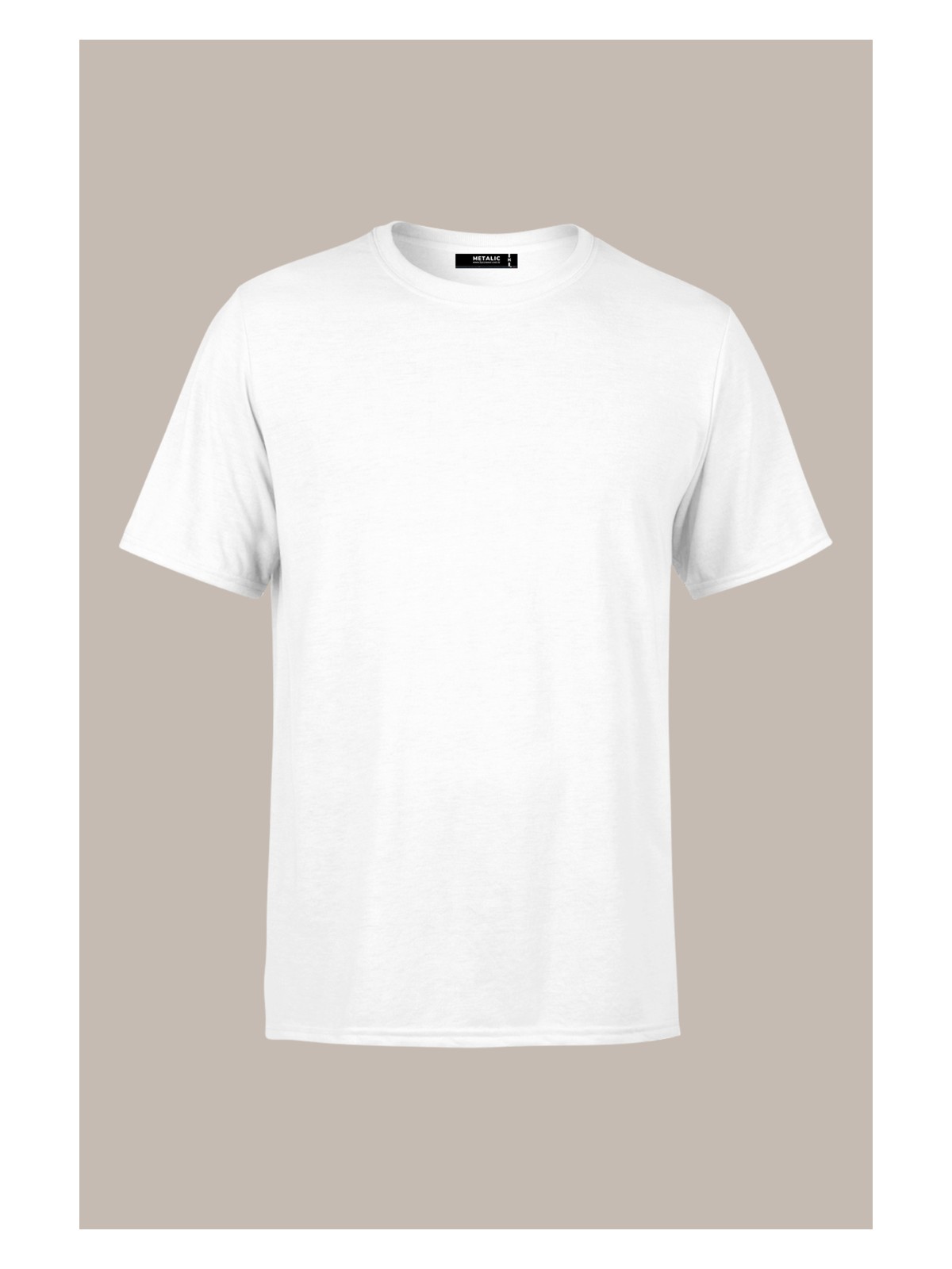 Mmetalic Erkek Siyah T- Shirt Regular Fit Rahat Kesim Bisiklet Yaka Basic Tişört - Görsel 5