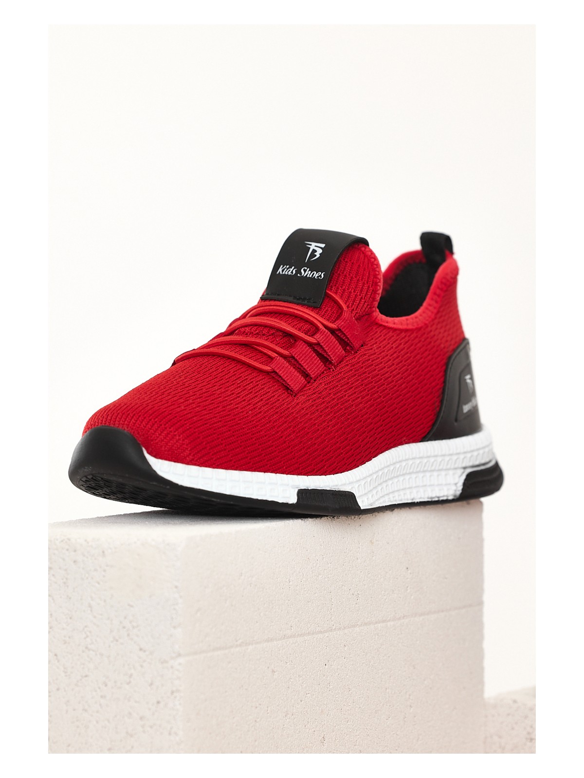 Tonny Black Çocuk Gri Yeşil Rahat Kalıp Lastik Bağcıklı Spor Ayakkabı - Görsel 5