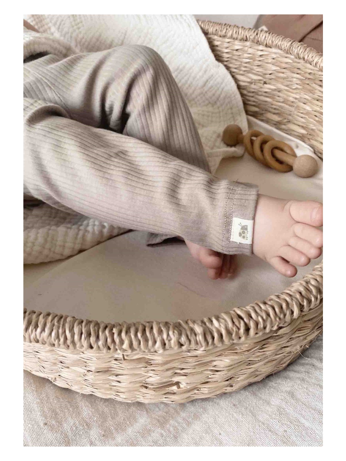 Cigit Fitilli Tayt 0-5 Yaş Lacivert - Görsel 5