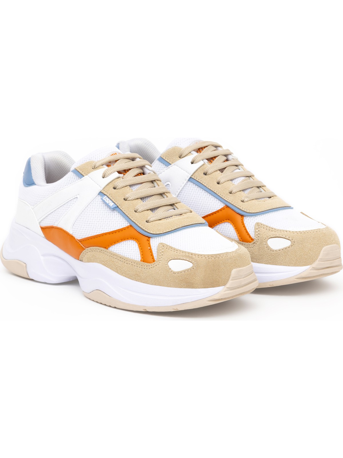 U.S. Polo Assn. Kadın Bej Spor Ayakkabı 50288900-VR011 - Görsel 3