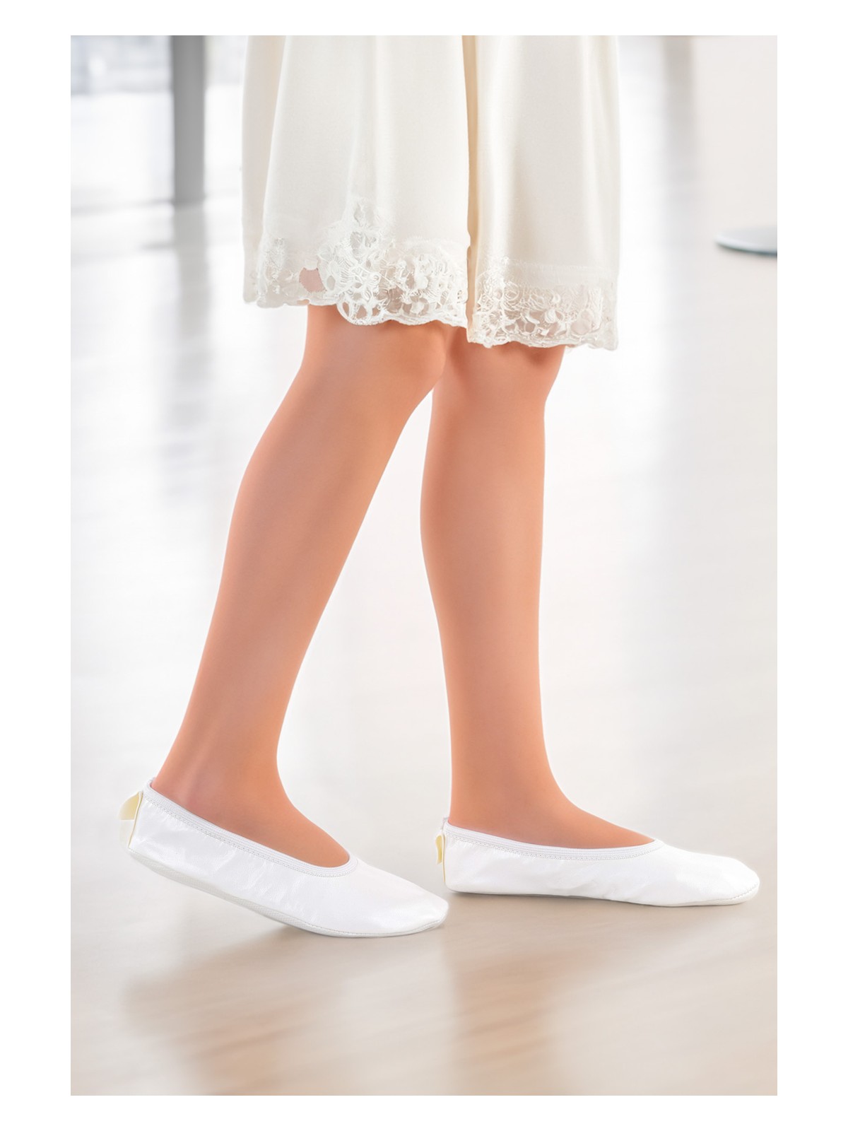 Kiko Kids Prom Kız Çocuk Pisi Pisi Balo Dans Gösteri Ayakkabısı - Görsel 4